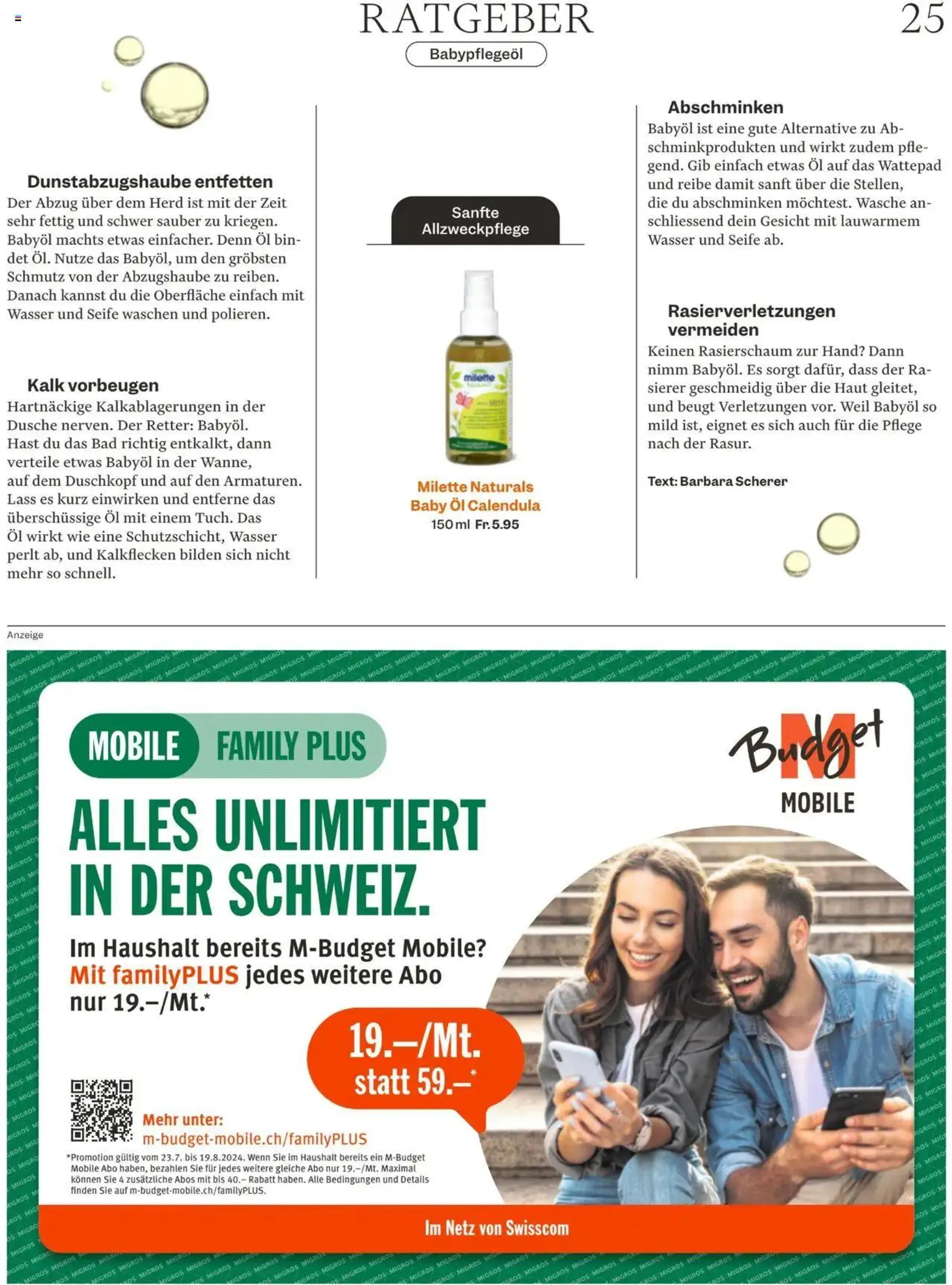 Migros - Magazin - 24