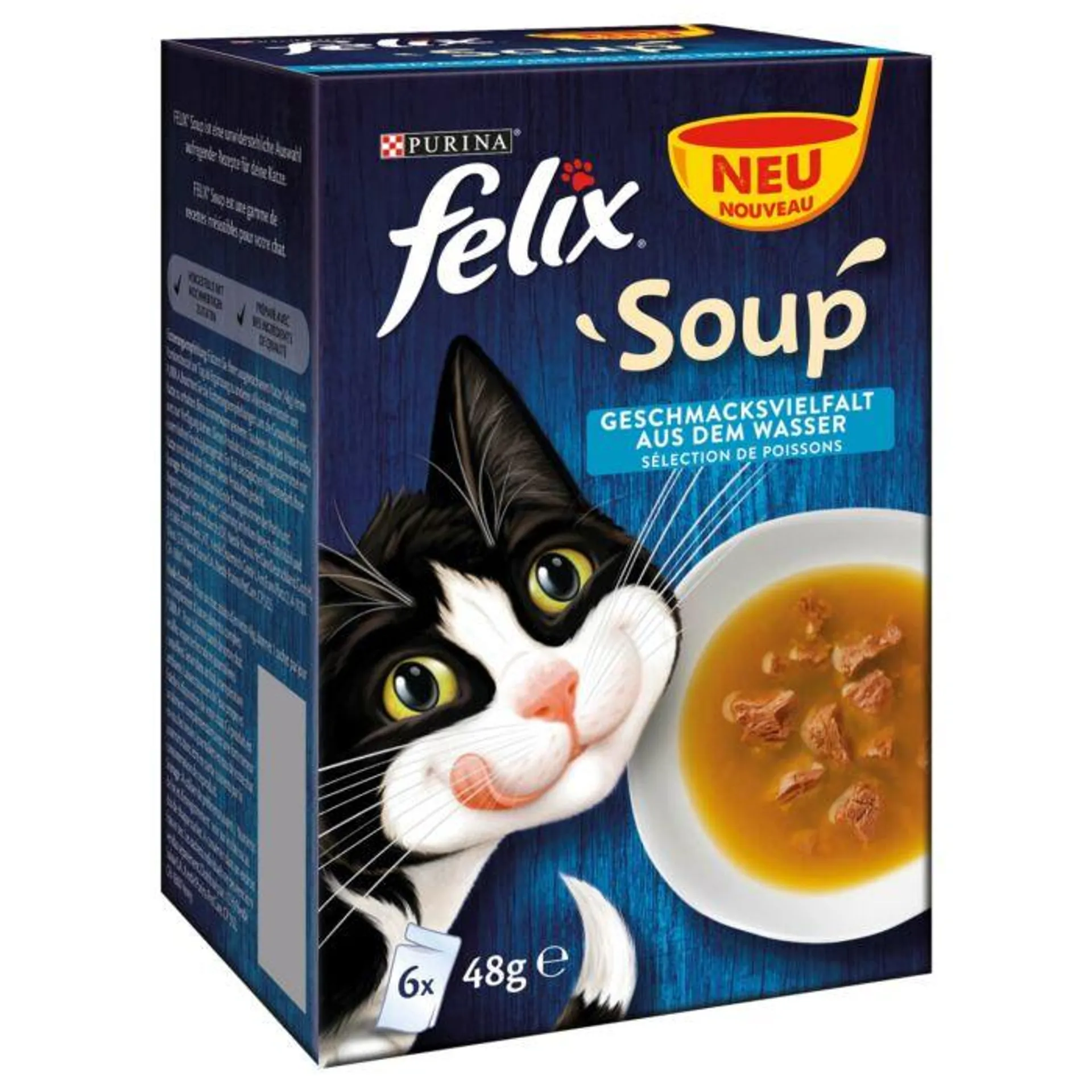 Felix Soup Geschmacksvielfalt aus dem Wasser 6x48g