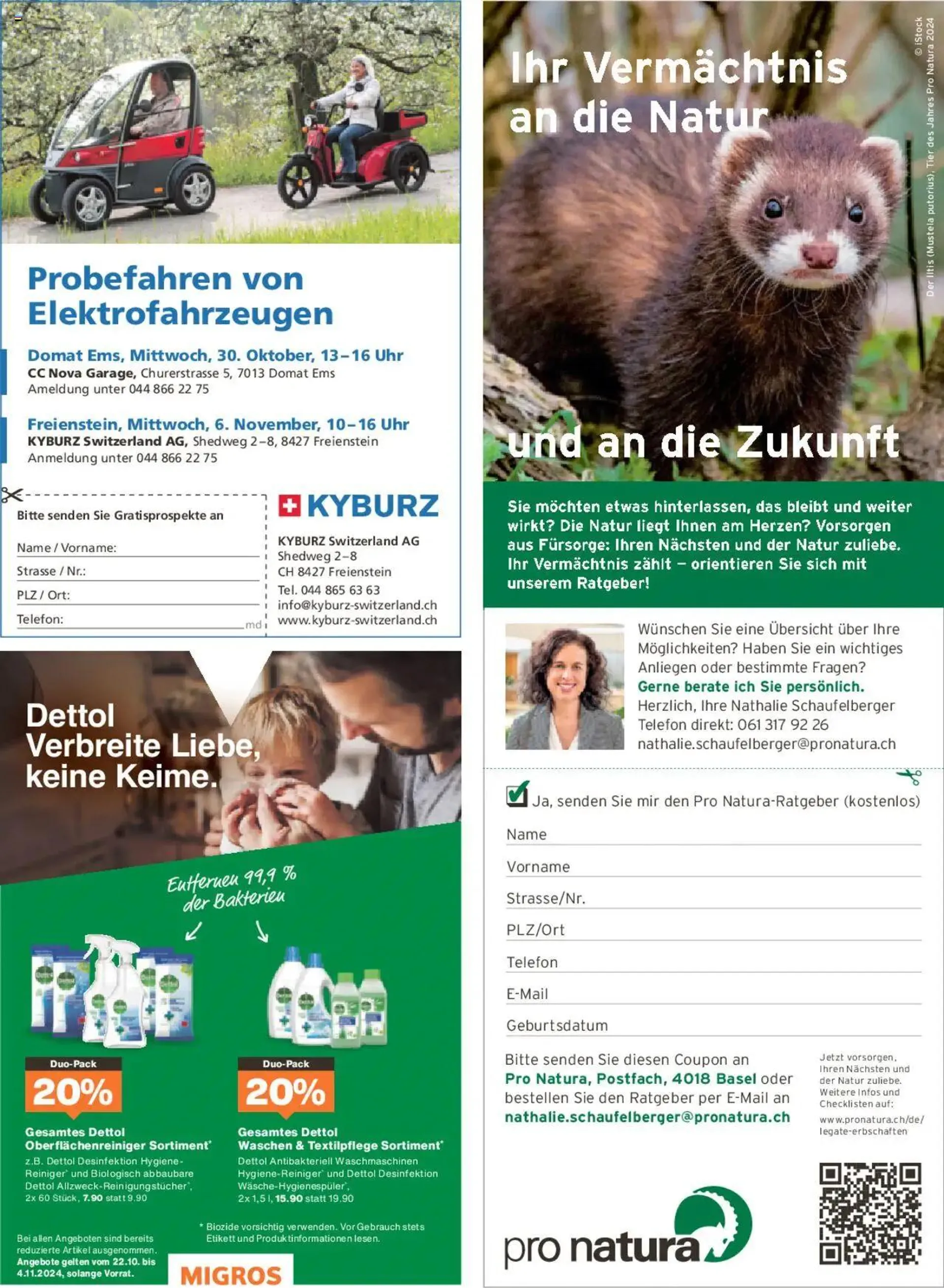 Migros - Magazin von 21. Oktober bis 27. Oktober 2024 - Prospekt seite  57