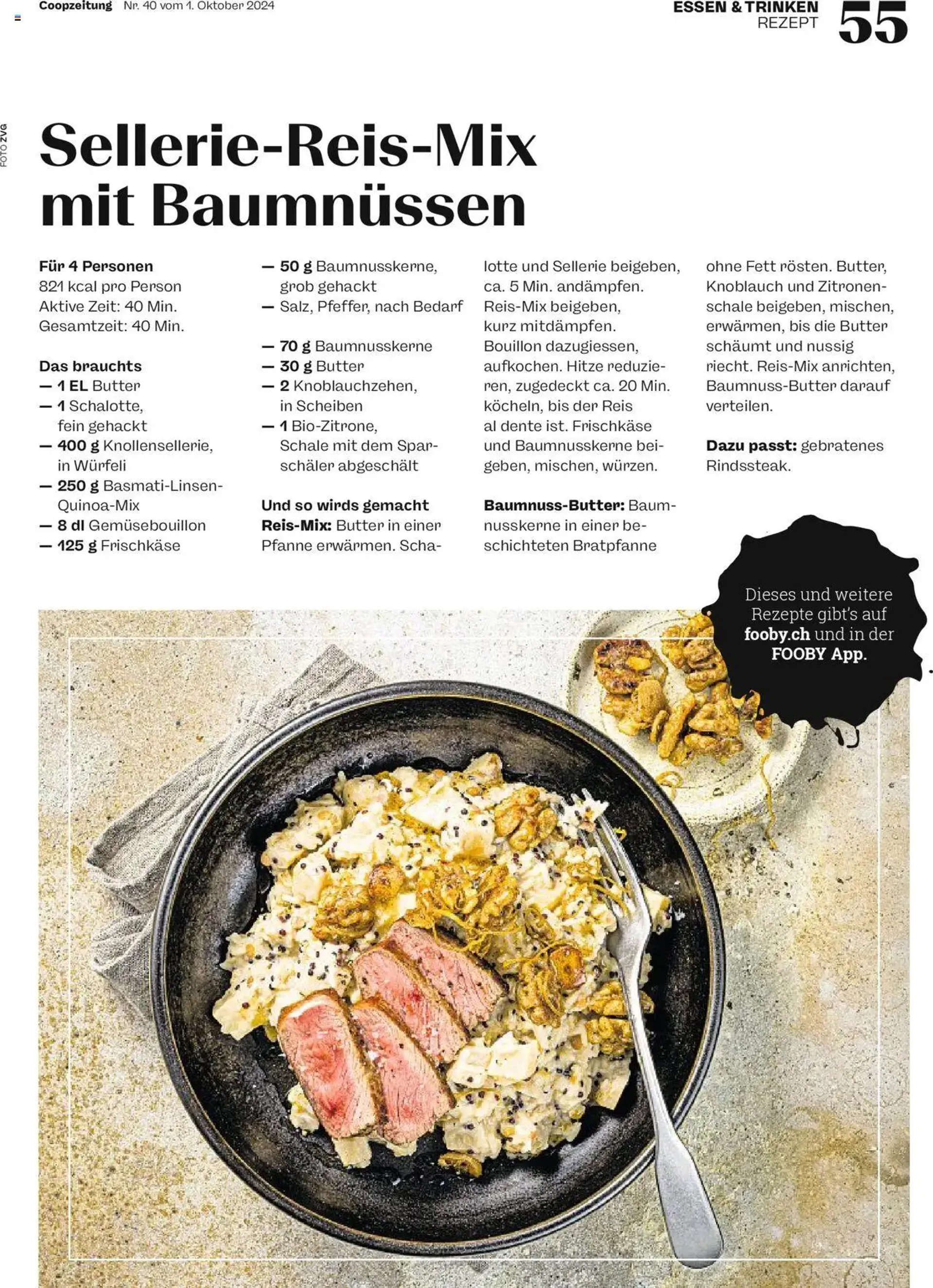 Coop - Magazin von 1. Oktober bis 7. Oktober 2024 - Prospekt seite  55