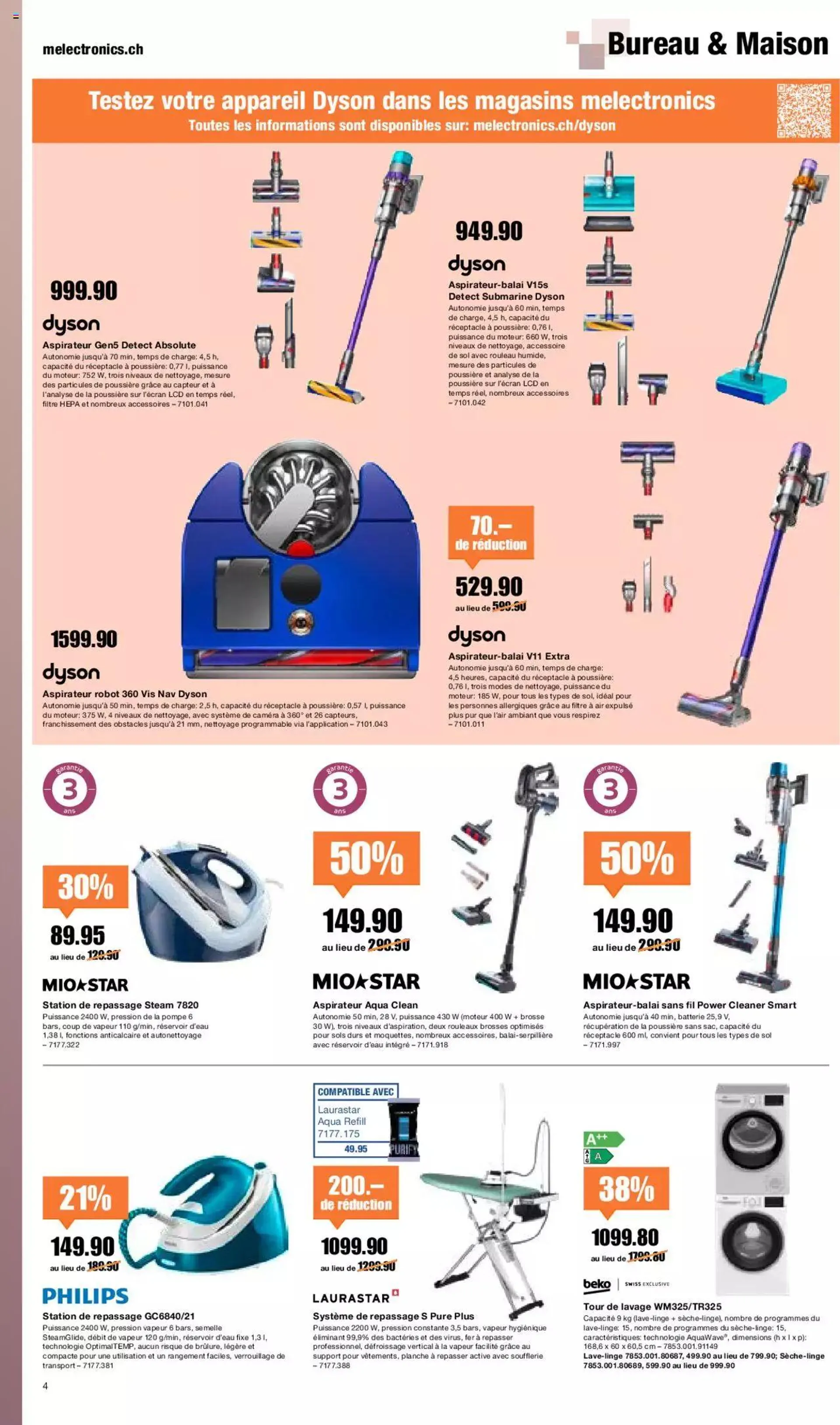 Melectronics - Prospectus von 19. September bis 9. Oktober 2023 - Prospekt seite  4
