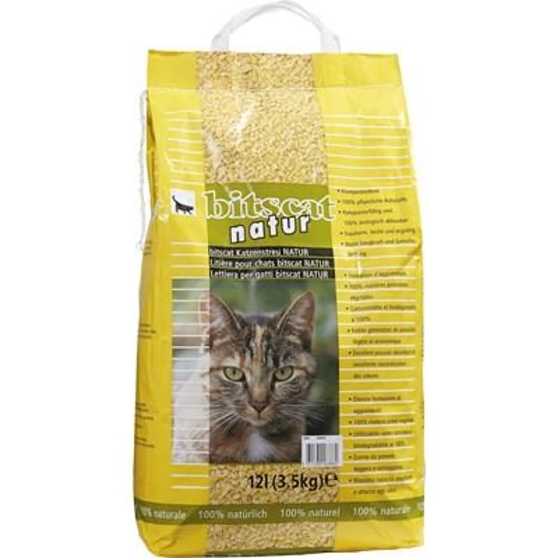 Katzenstreu Natur bitscat 12 l