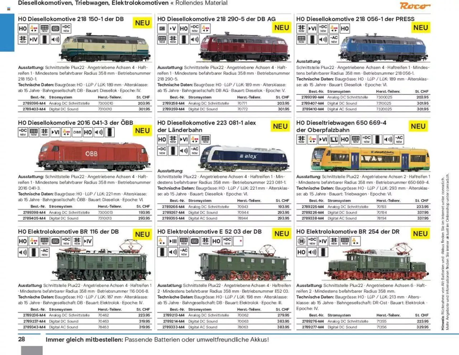 Conrad Modellbahn Katalog 2023/24 von 5. September bis 31. Dezember 2023 - Prospekt seite  30