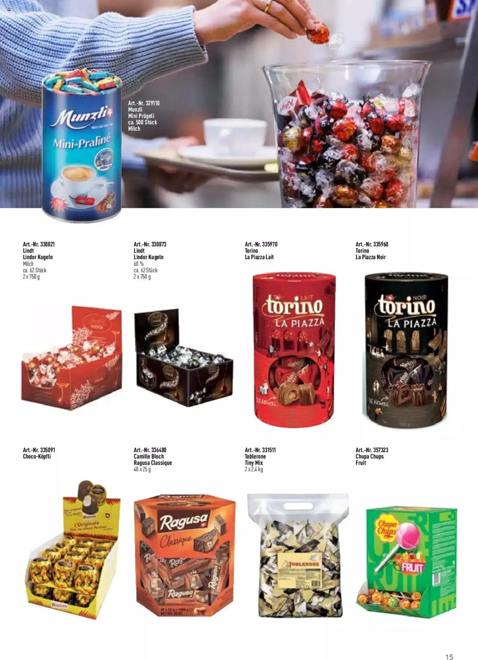 Prodega - Sortiments-Ideen für Kiosk und Shop in der Care-Gastronomie von 11. Mai bis 11. Mai 2024 - Prospekt seite  15