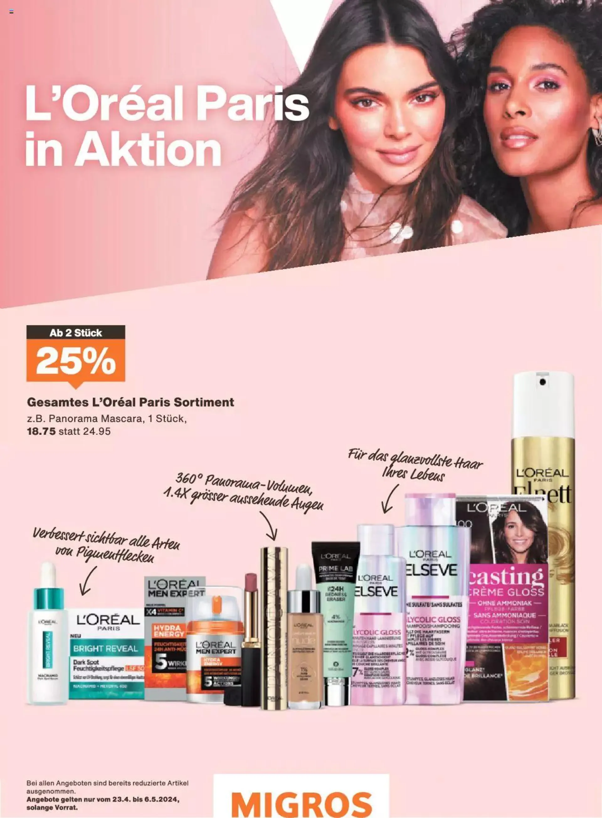 Migros - Magazin von 23. April bis 29. April 2024 - Prospekt seite  66