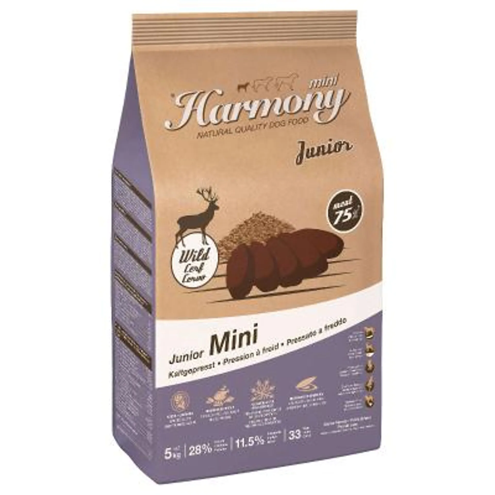 Harmony Dog Natural Mini Junior Rotwild & Reis