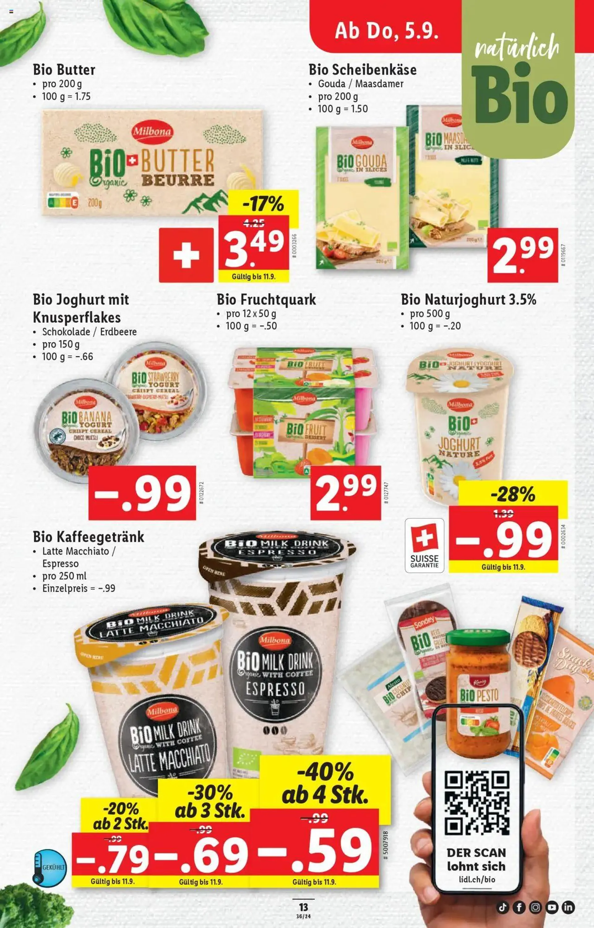 Lidl Aktionen von 5. September bis 11. September 2024 - Prospekt seite  13