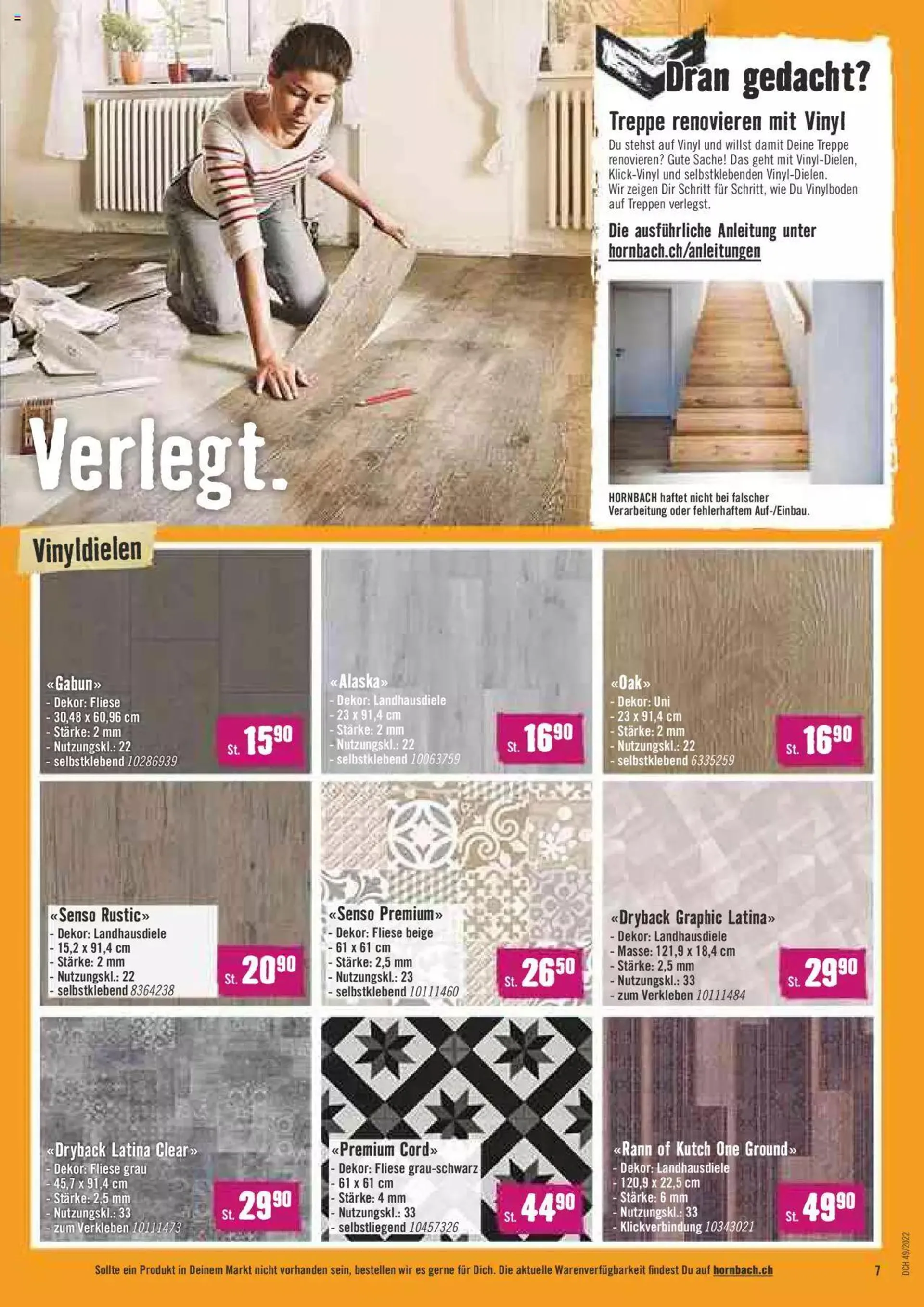 Hornbach - Aktueller Prospekt von 5. Dezember bis 31. Dezember 2023 - Prospekt seite  7