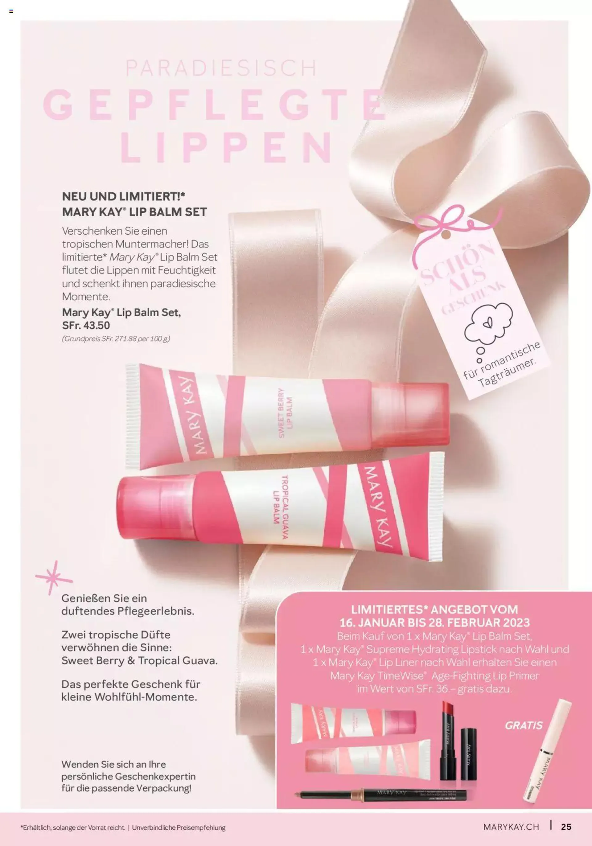 Mary Kay Aktionen von 16. Januar bis 31. Dezember 2023 - Prospekt seite  25