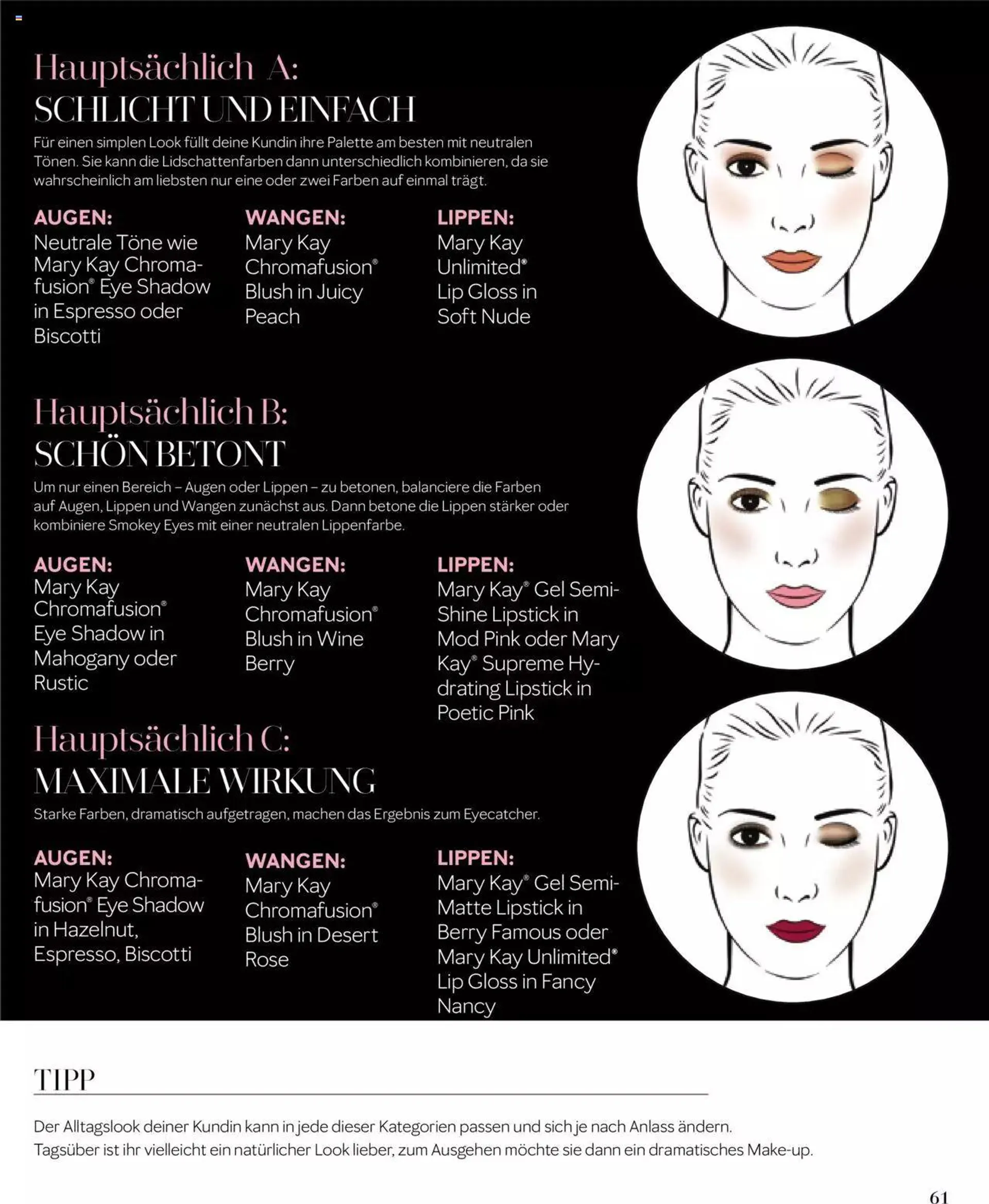 Mary Kay - Make-up Trainer von 16. September bis 31. Dezember 2023 - Prospekt seite  61