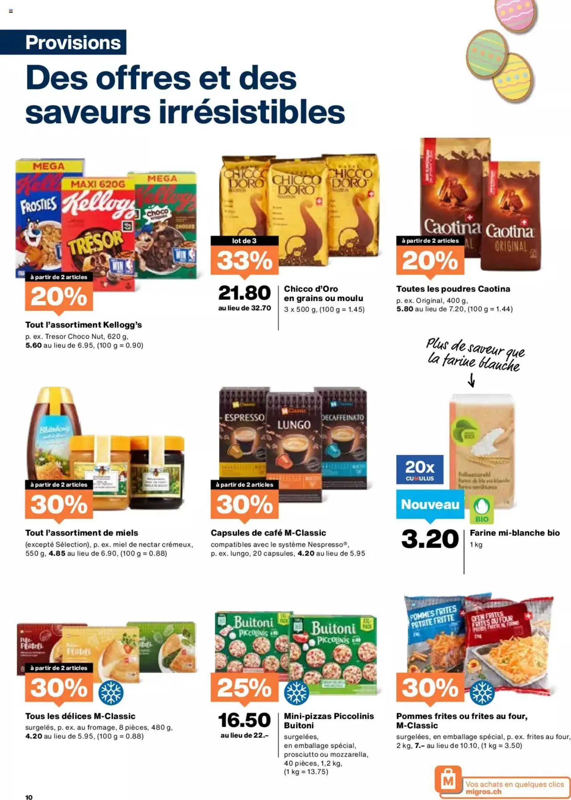 Migros Aktionen von 19. März bis 25. März 2024 - Prospekt seite  10