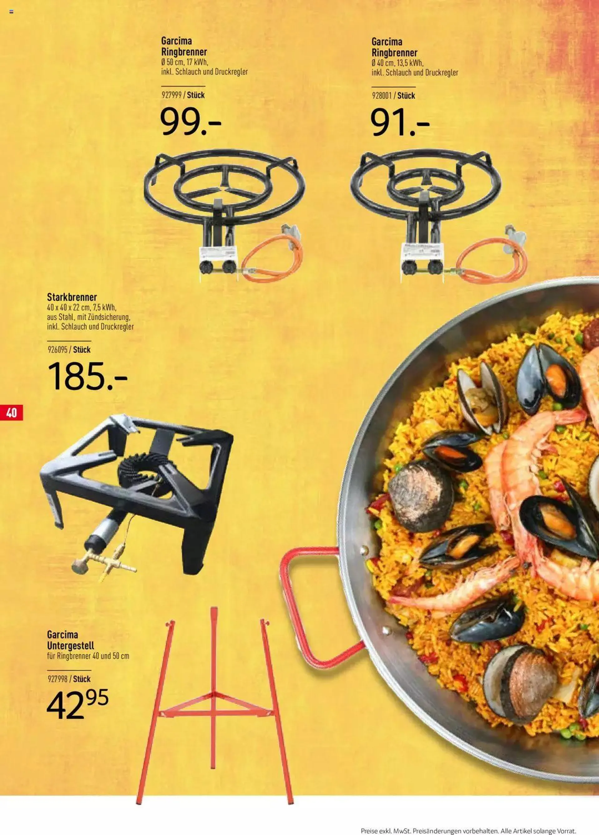 Prodega Outdoor Katalog 2024 von 26. Februar bis 26. Februar 2025 - Prospekt seite  40