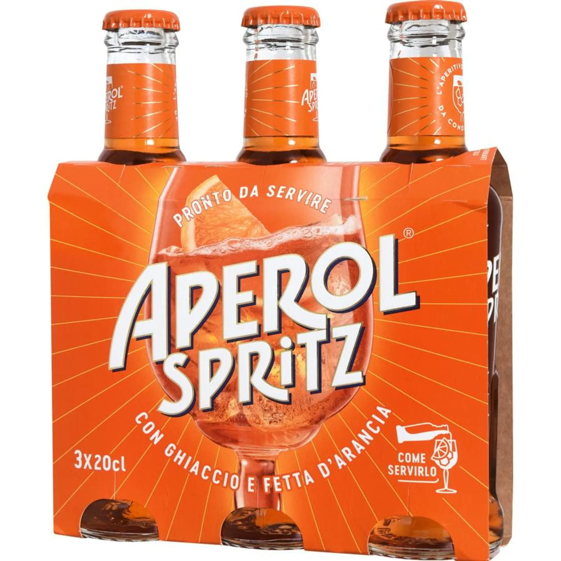 Aperol Spritz 3 x 20 cl