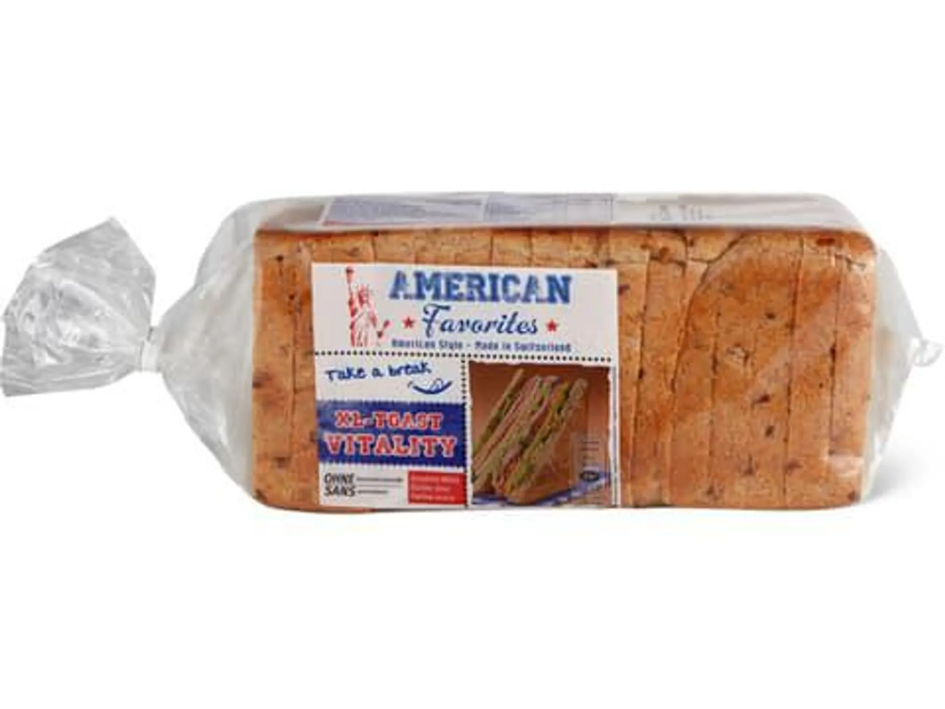 American Favorites IP-SUISSE · XL Toast · mit Vollkornmehl