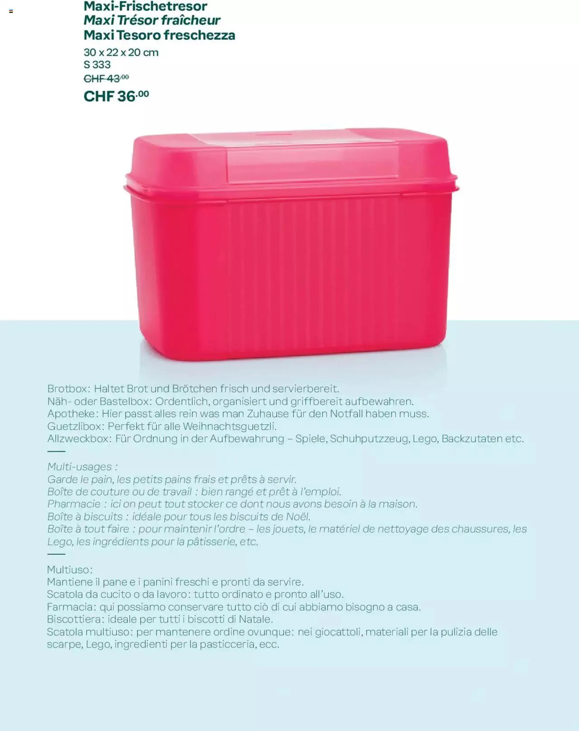 Tupperware Aktionen - 8