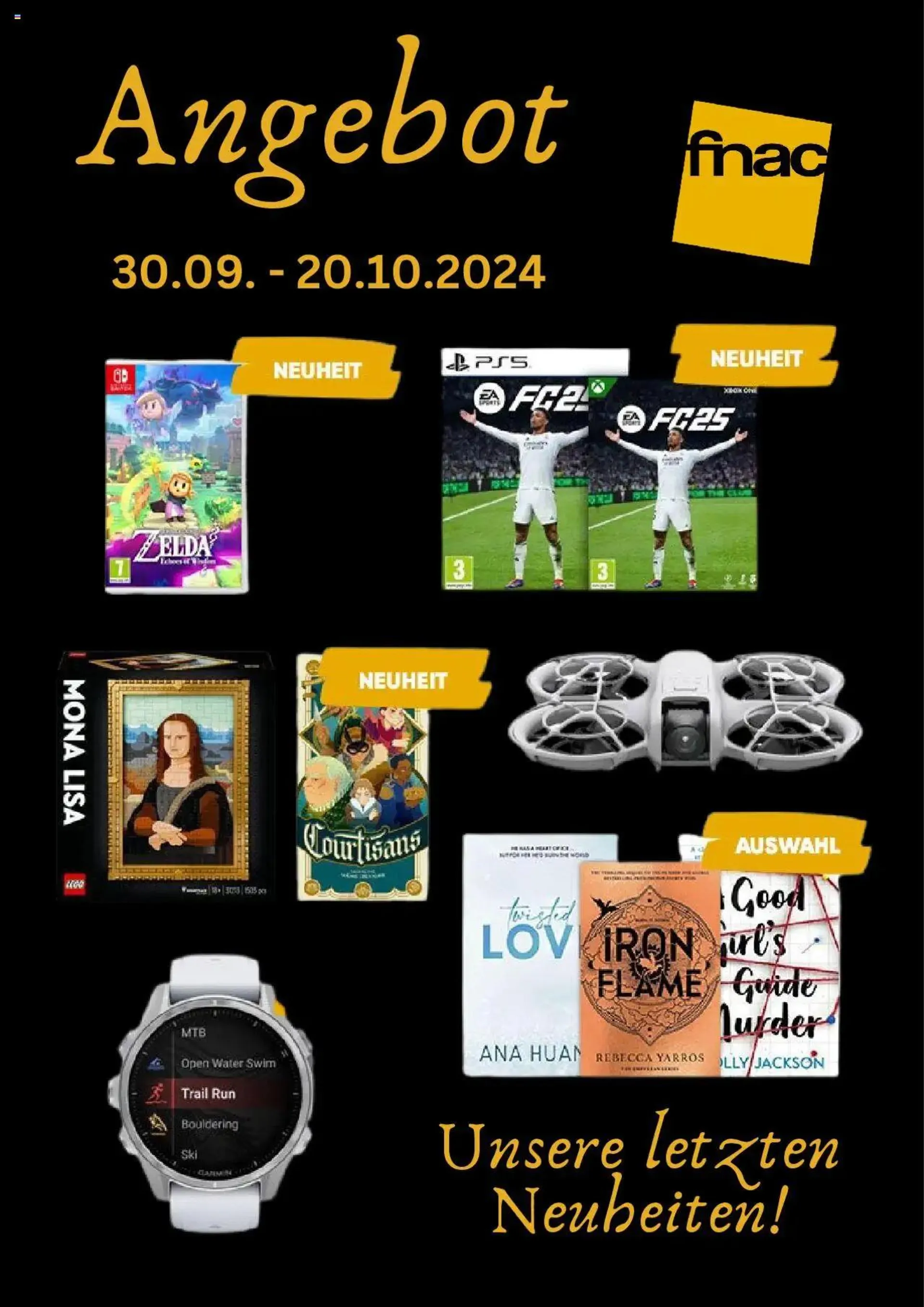 Fnac Aktionen von 9. Oktober bis 29. Oktober 2024 - Prospekt seite  1