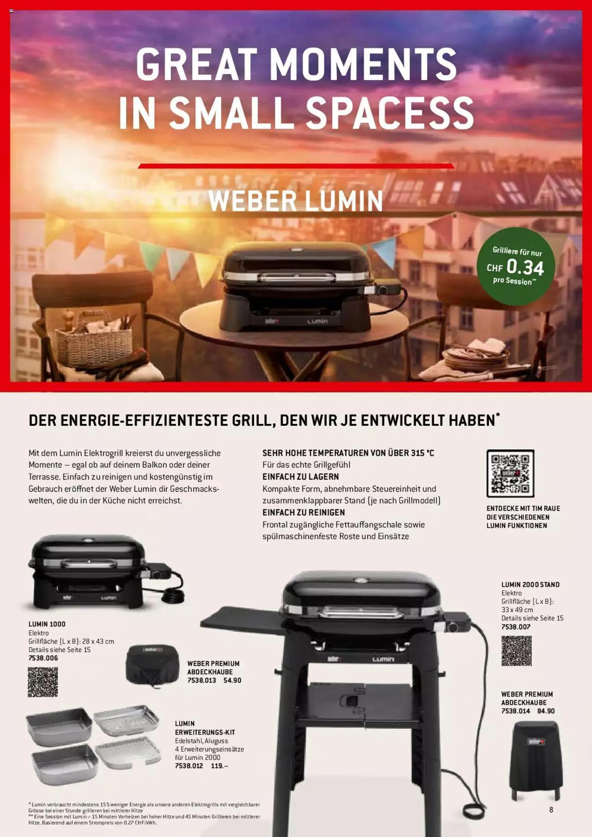 DO IT+GARDEN MIGROS Aktionen Grill von 26. Februar bis 31. Dezember 2024 - Prospekt seite  8