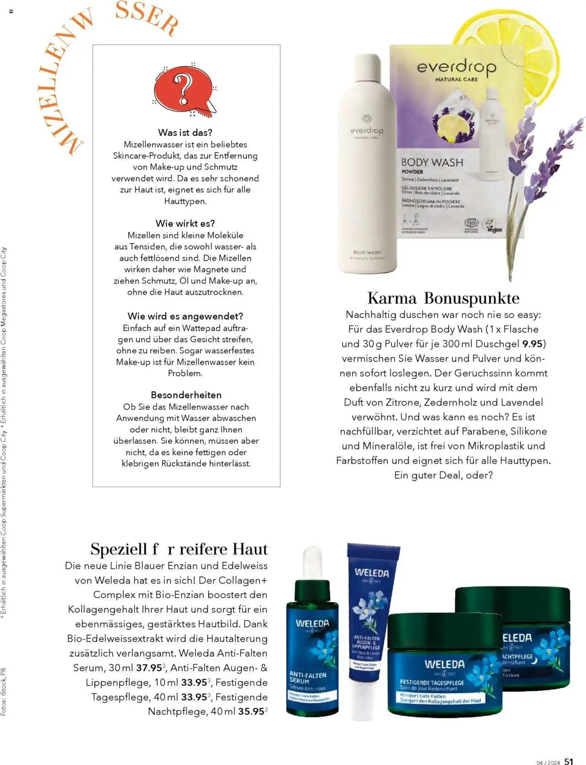 Coop Aktionen Beauty & Life von 27. August bis 31. Dezember 2024 - Prospekt seite  51