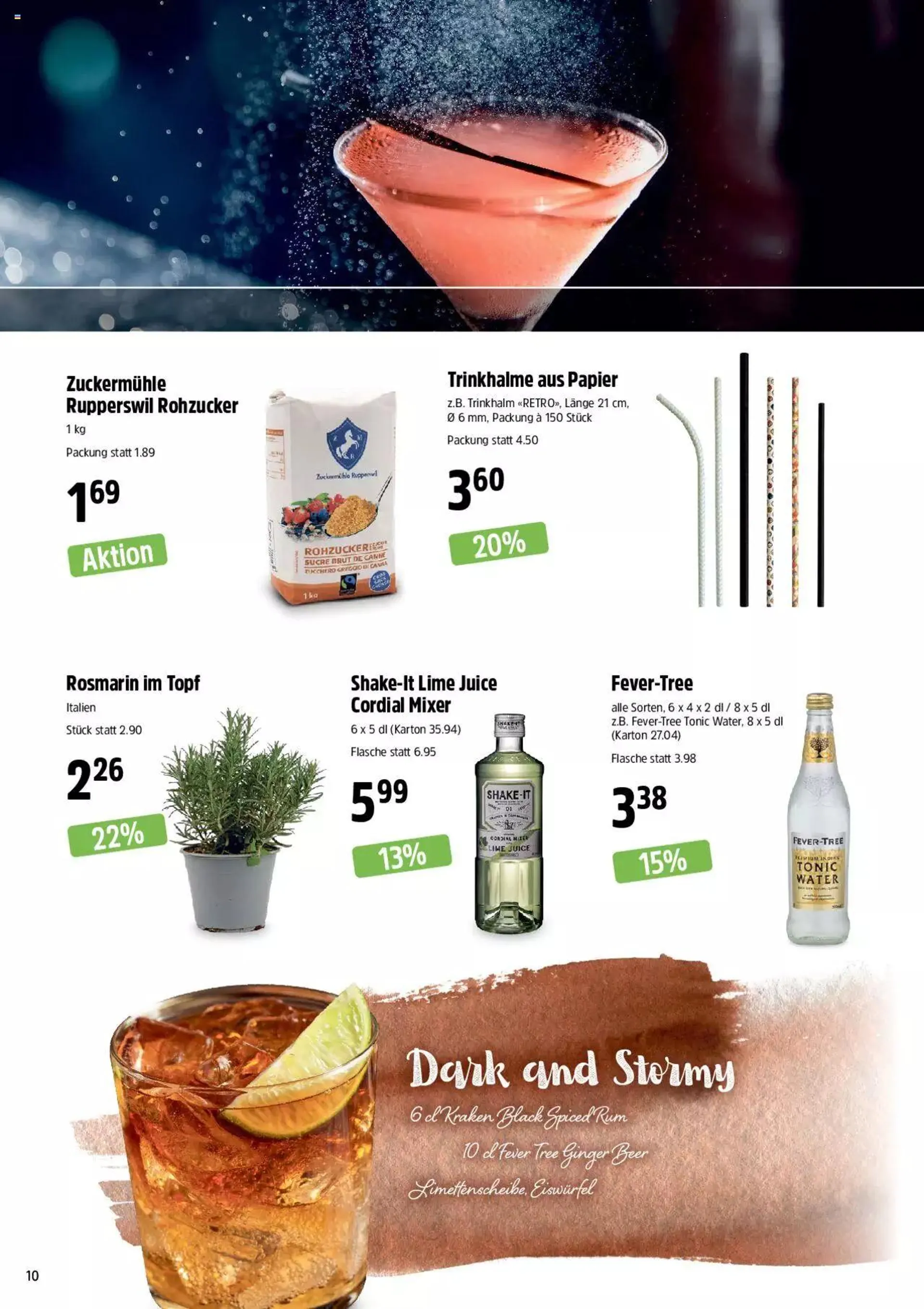 TopCC Aktionen Cocktails von 11. September bis 31. Dezember 2023 - Prospekt seite  10