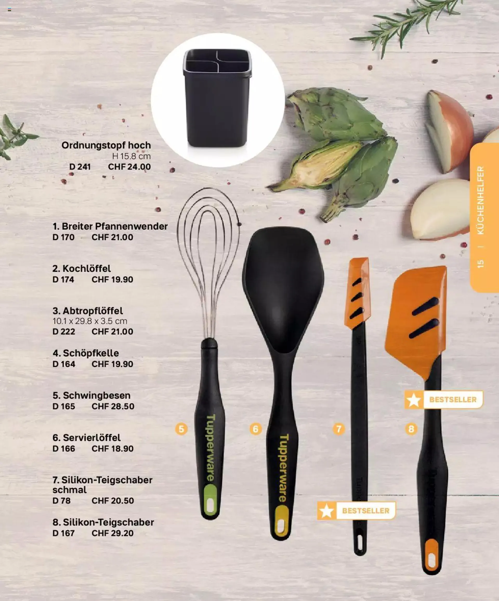 Tupperware Frühling & Sommer 2023 von 8. März bis 31. Dezember 2023 - Prospekt seite  15