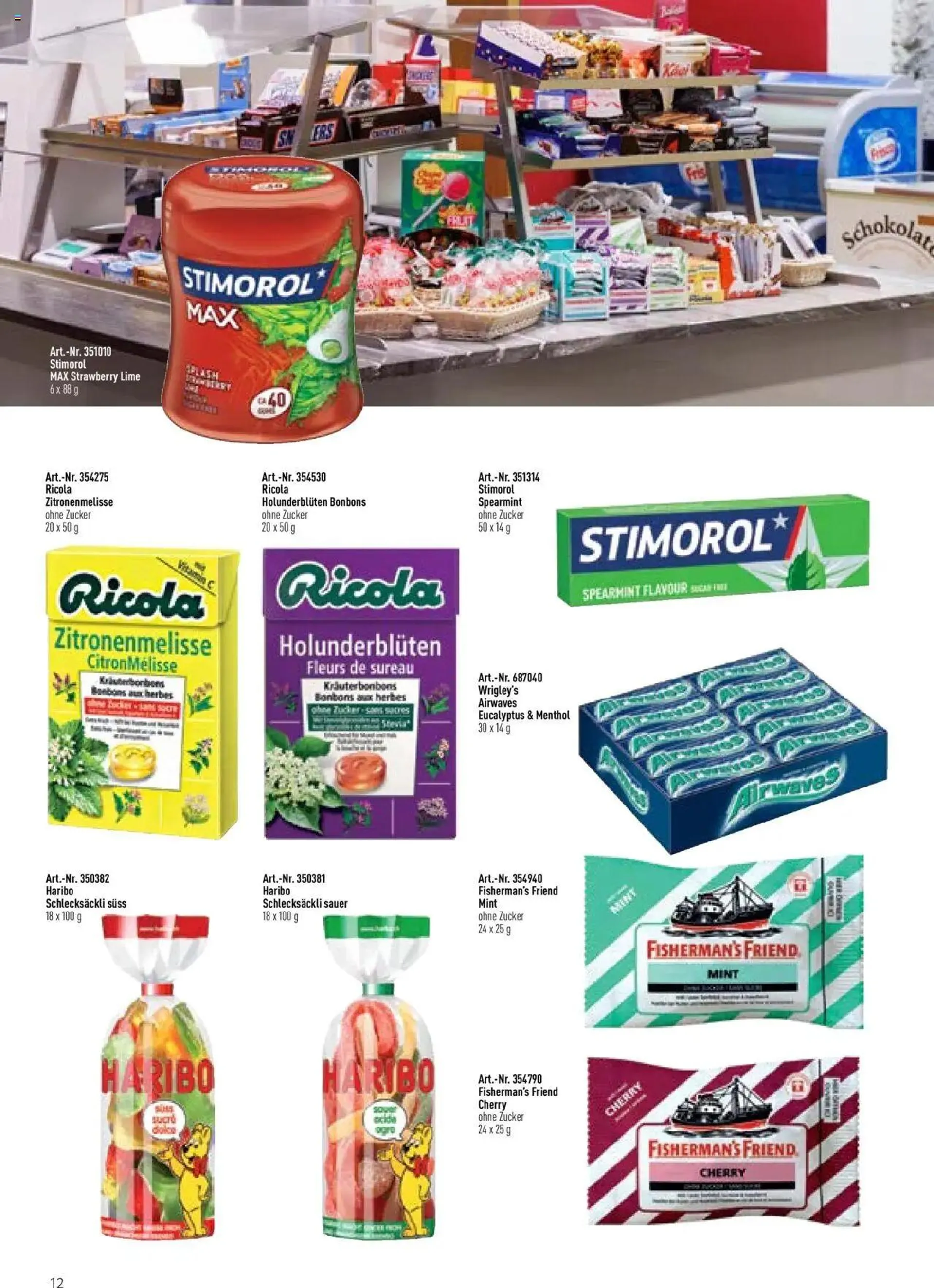 Prodega Aktionen Sortiments-Ideen für Kiosk und Shop von 1. August bis 31. Dezember 2024 - Prospekt seite  12