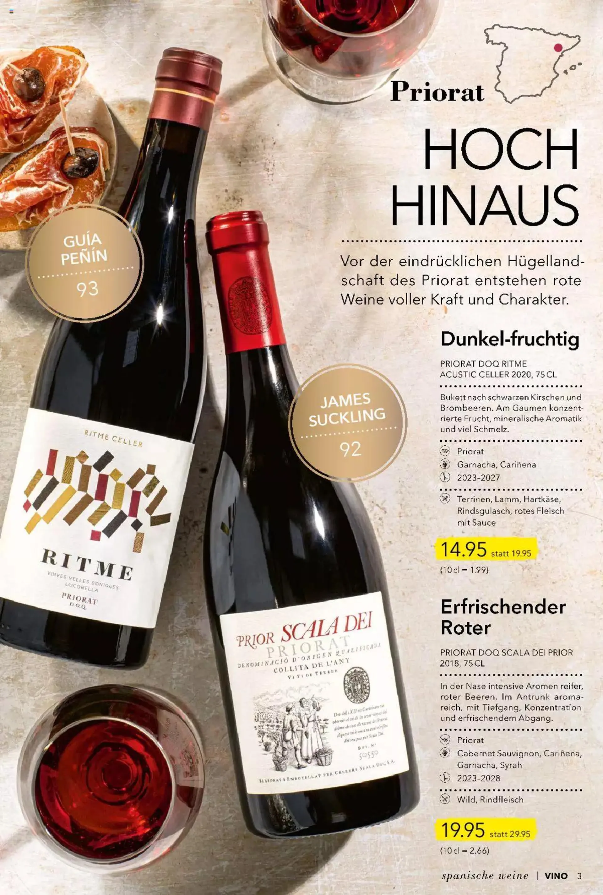 Coop Aktionen Vino von 10. Oktober bis 31. Dezember 2023 - Prospekt seite  3