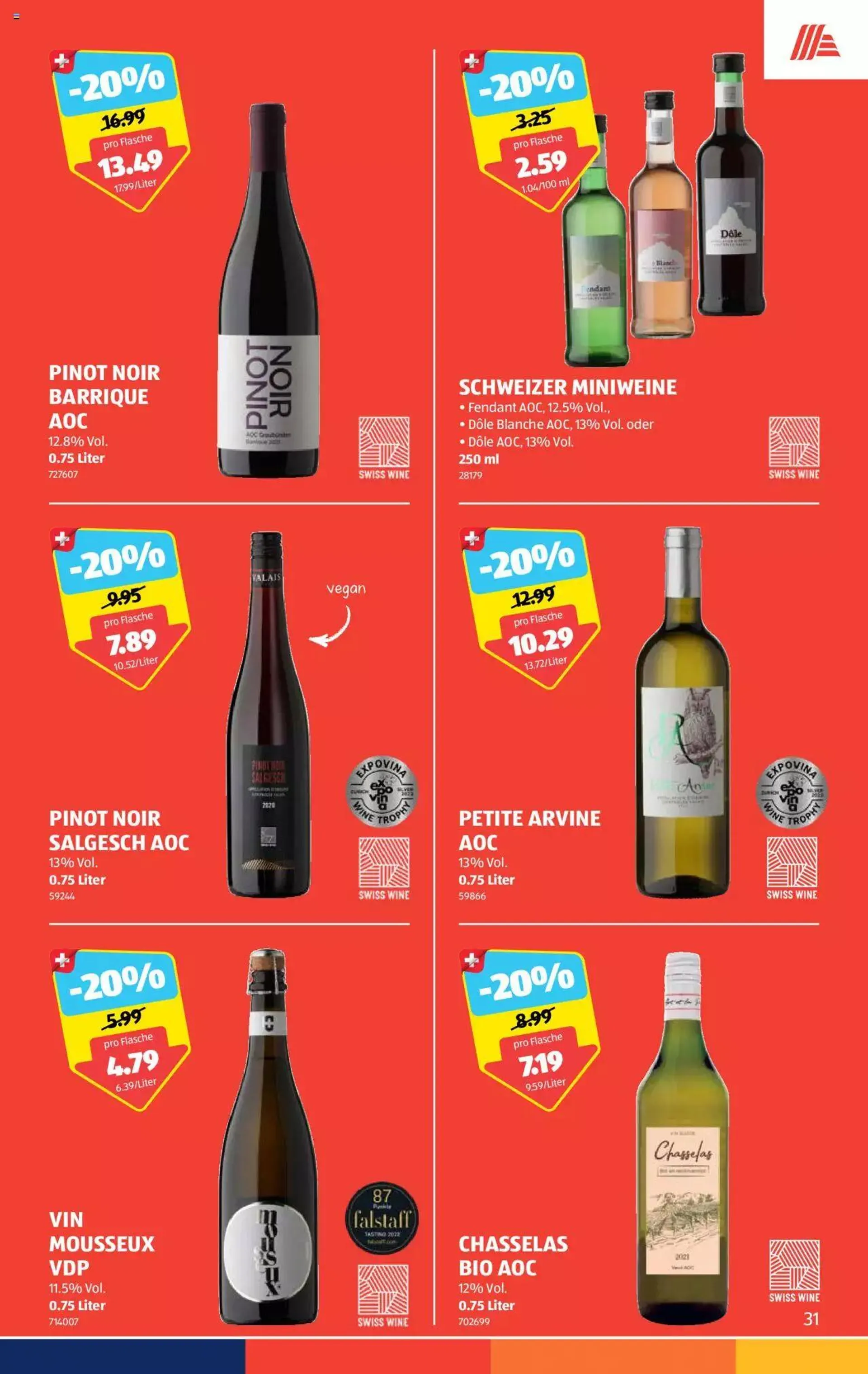Aldi Aktionen von 5. Oktober bis 11. Oktober 2023 - Prospekt seite  31