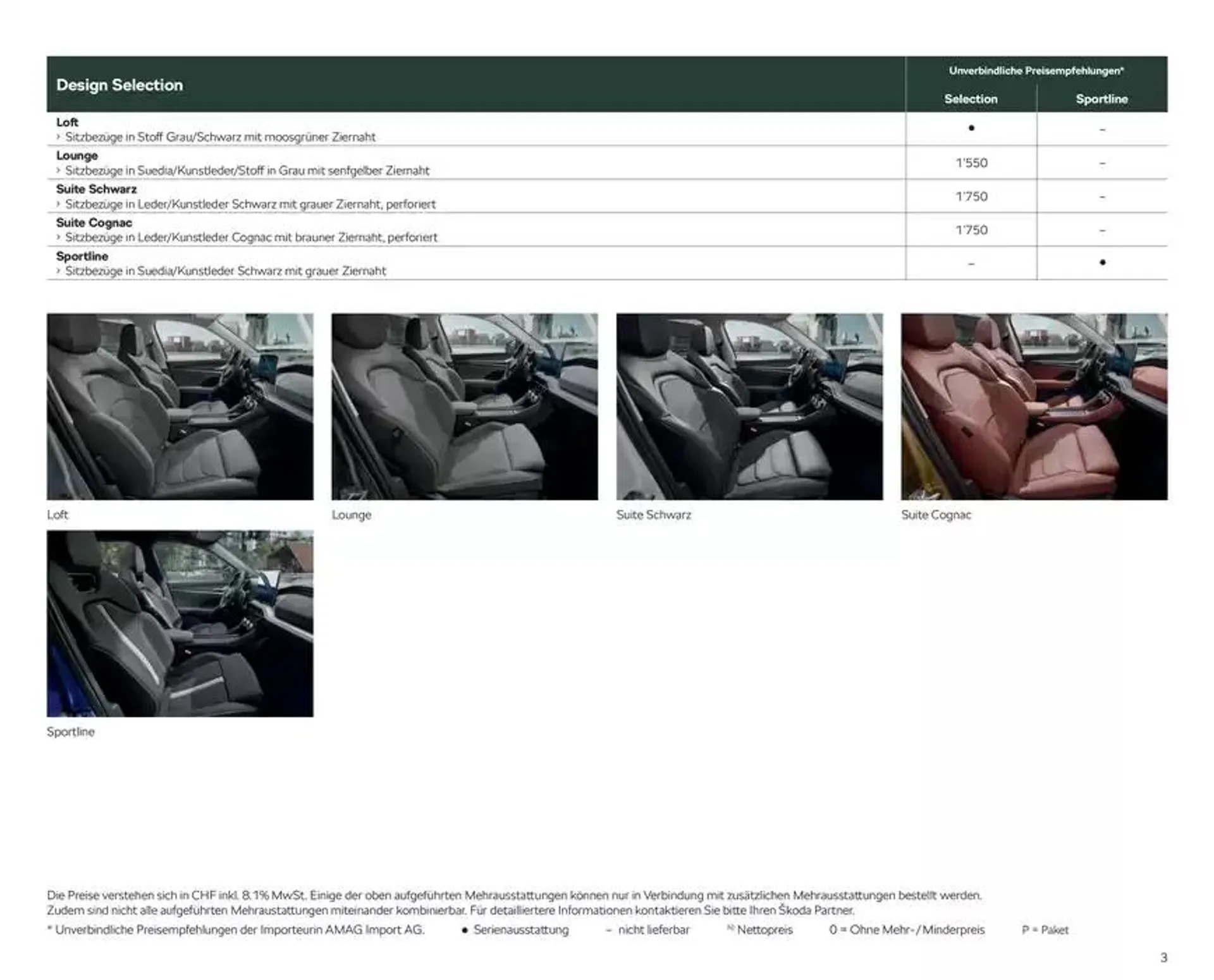 Preisliste New Kodiaq von 24. Oktober bis 7. November 2024 - Prospekt seite  3
