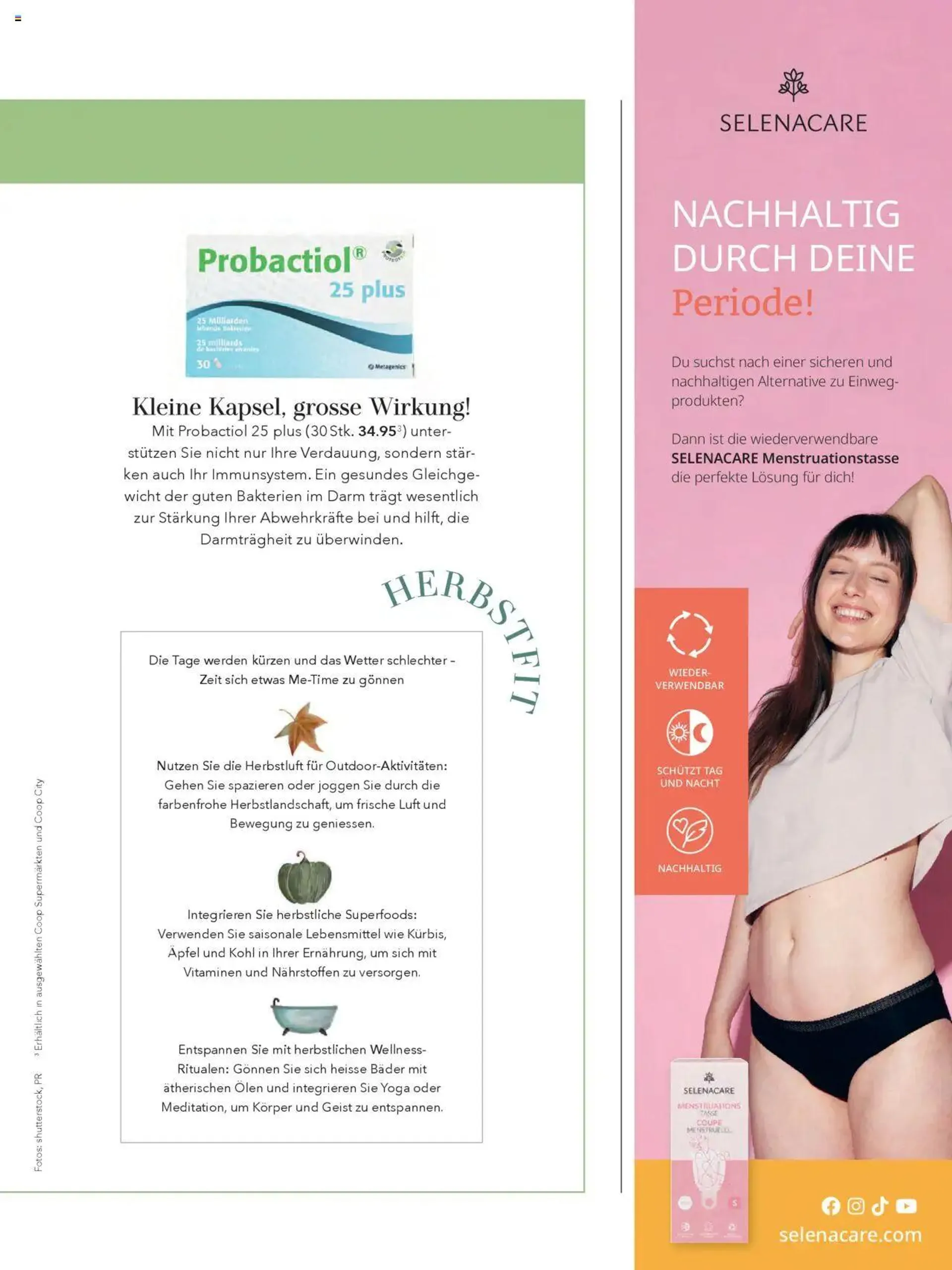 Coop City Aktionen Beauty & Life von 8. Oktober bis 31. Dezember 2024 - Prospekt seite  57