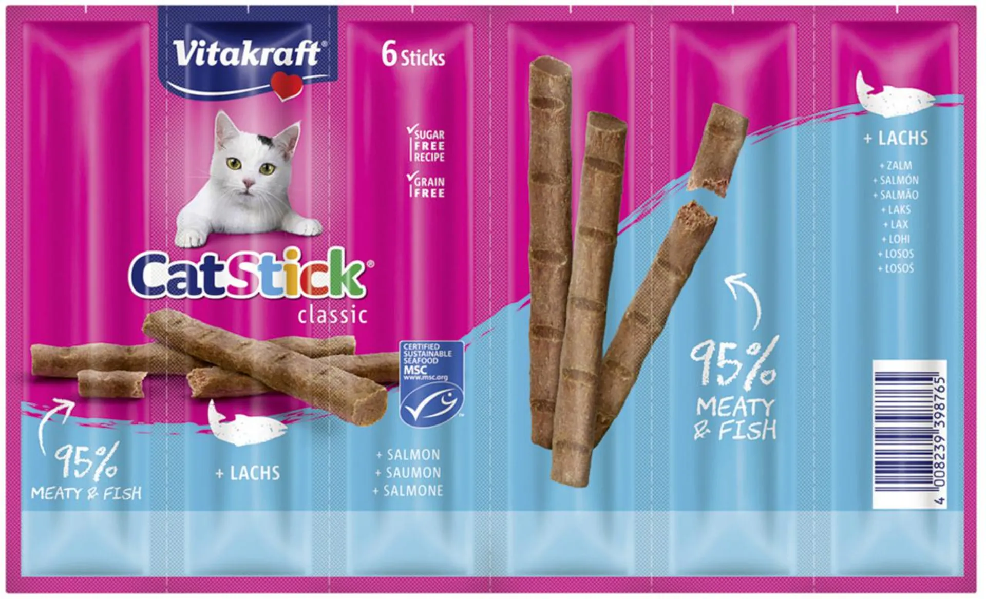 Vitakraft CatStick Mini Lachs