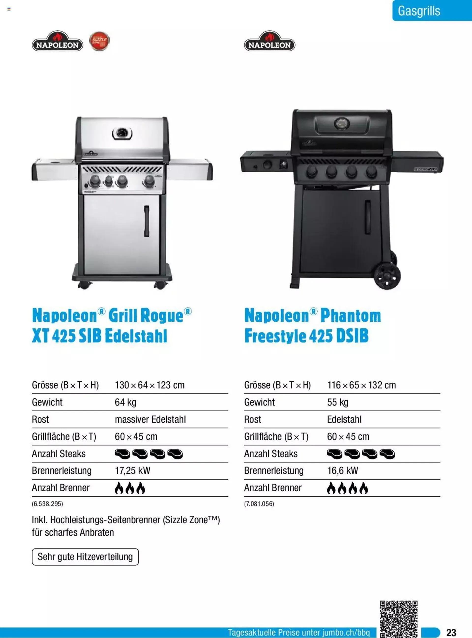 Jumbo Grosse Grillbroschure 2023 von 27. Februar bis 31. Dezember 2023 - Prospekt seite  23