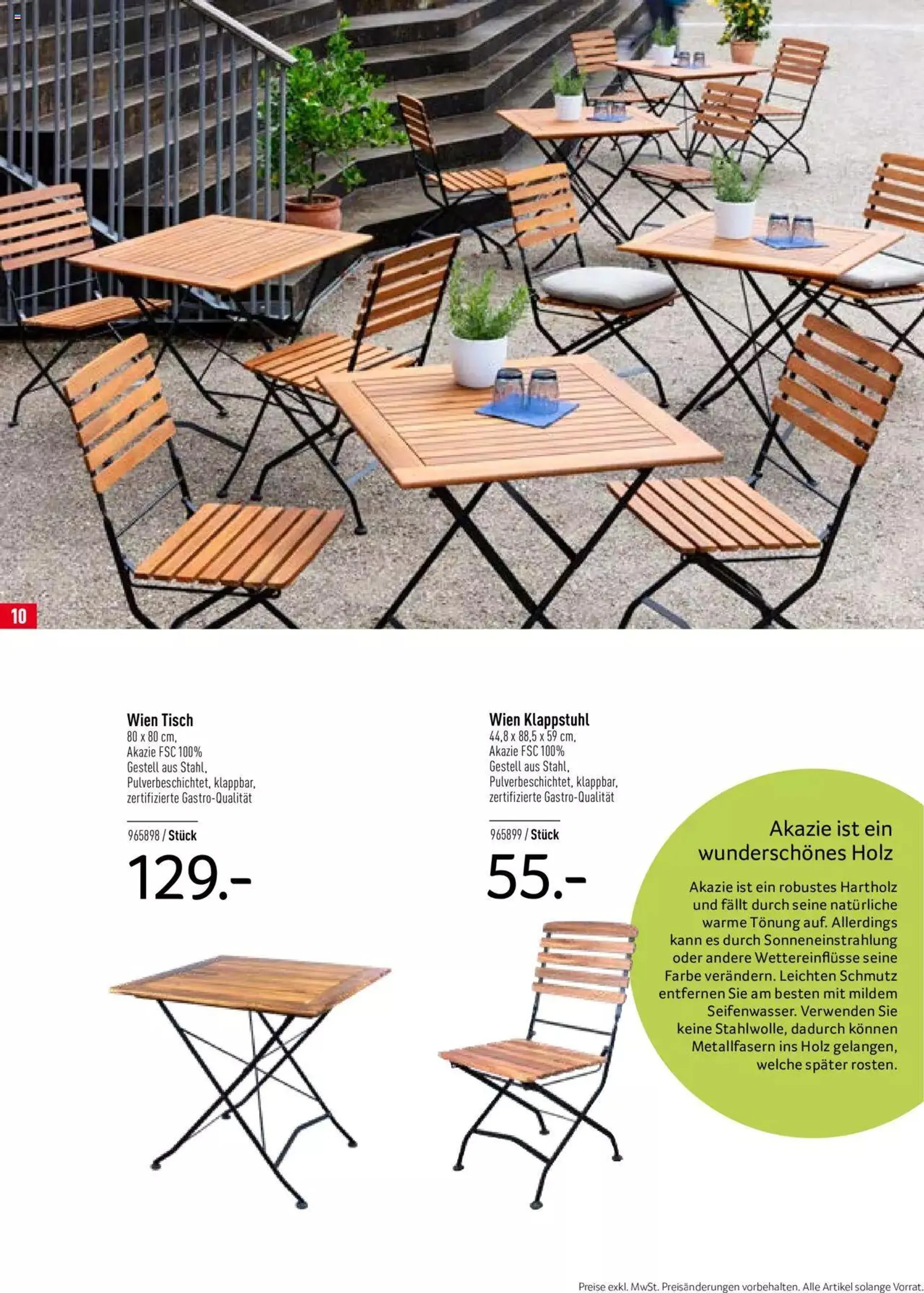 Prodega Outdoor Katalog 2024 von 26. Februar bis 26. Februar 2025 - Prospekt seite  10