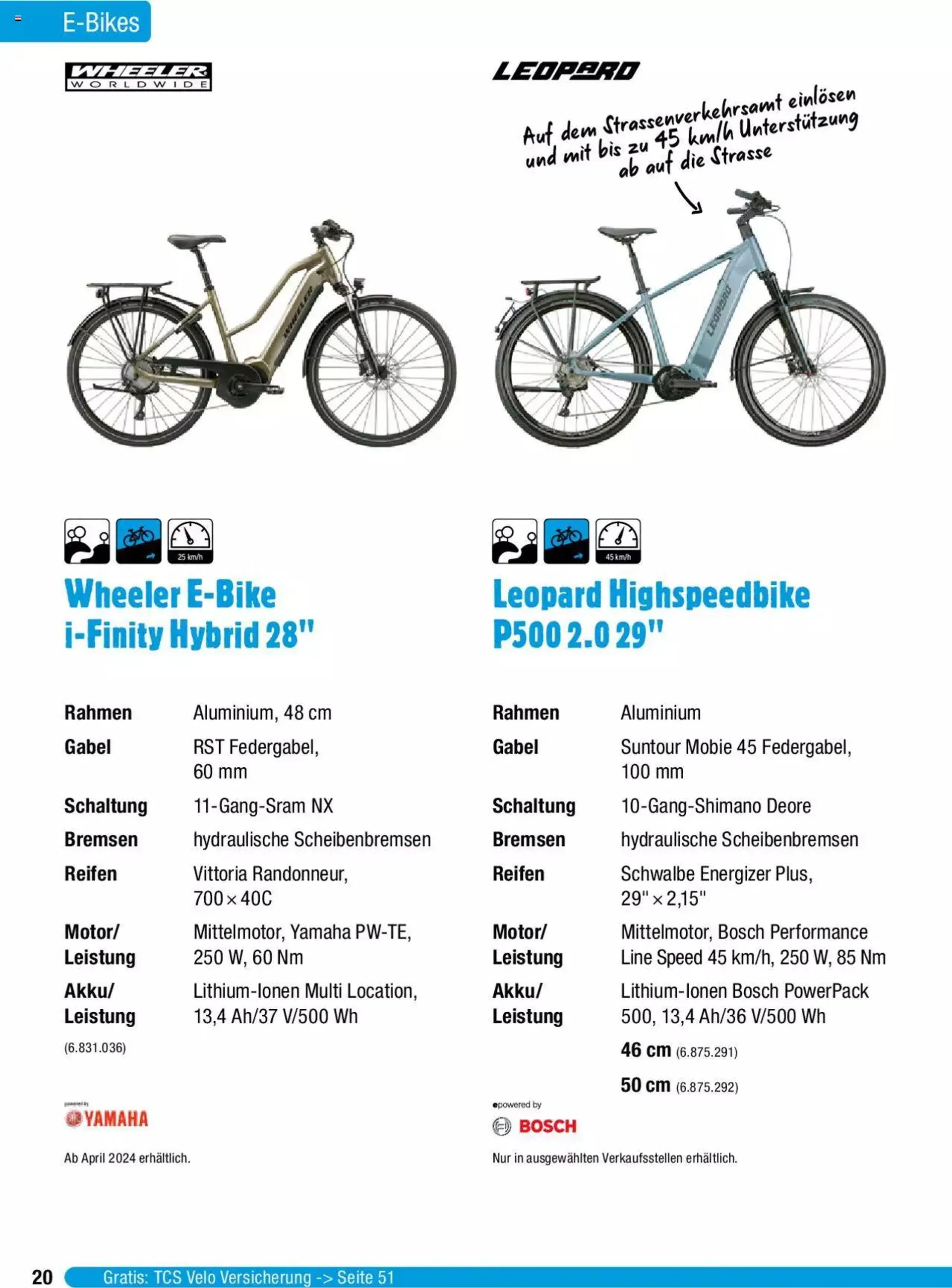 Jumbo Aktionen Dein Velo 2024 von 29. Januar bis 31. Dezember 2024 - Prospekt seite  20
