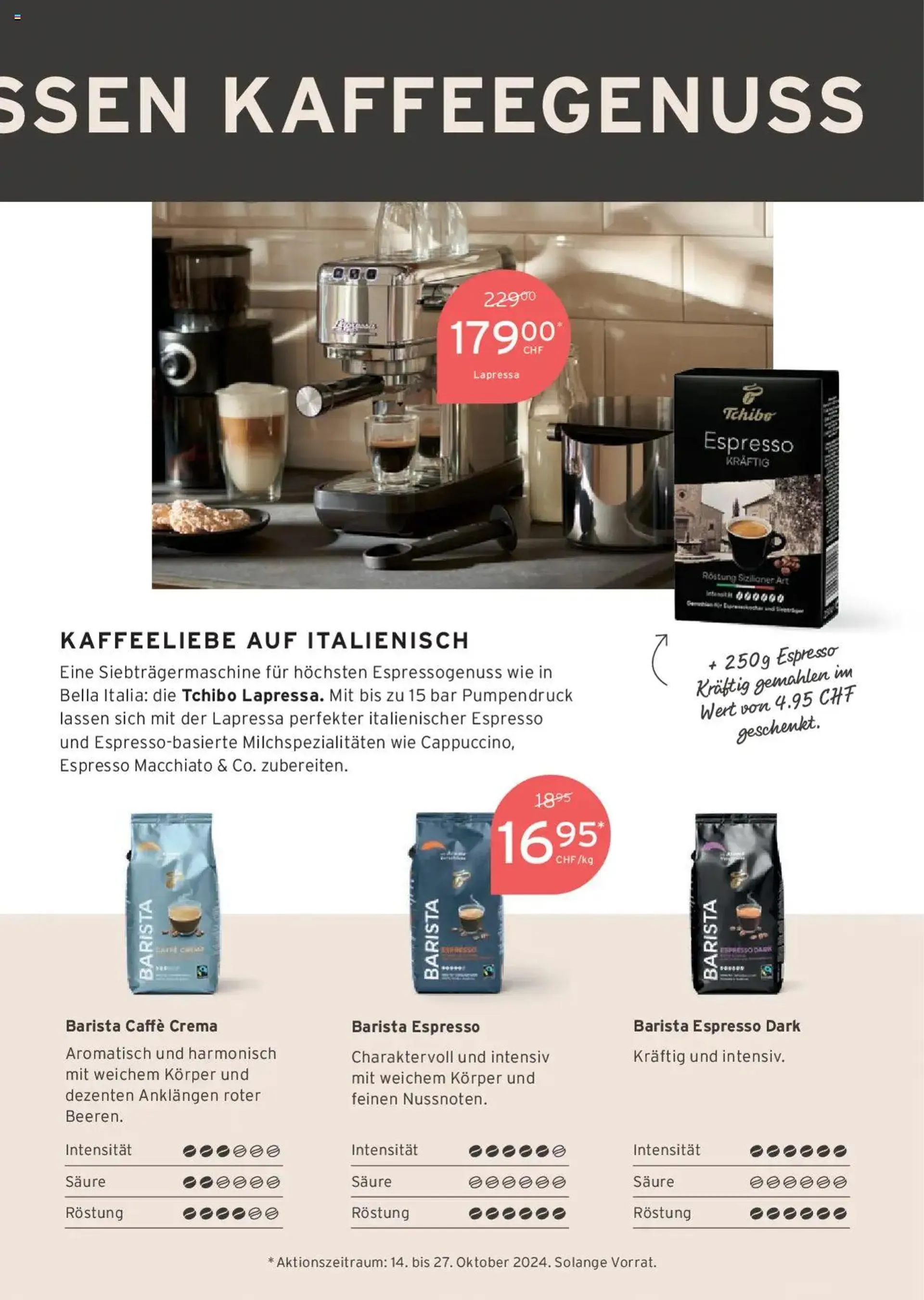 Tchibo Aktionen Filialen von 22. Oktober bis 31. Dezember 2024 - Prospekt seite  16
