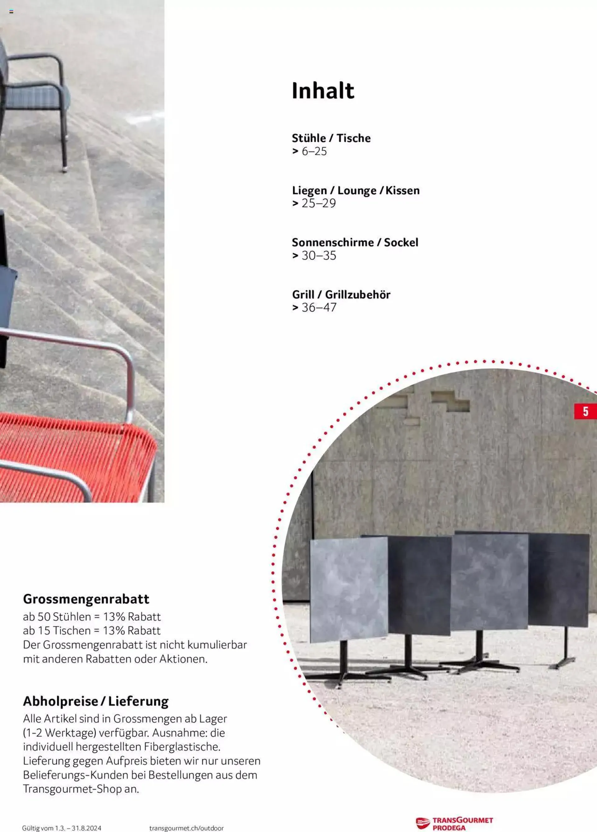 Prodega Outdoor Katalog 2024 von 26. Februar bis 26. Februar 2025 - Prospekt seite  5