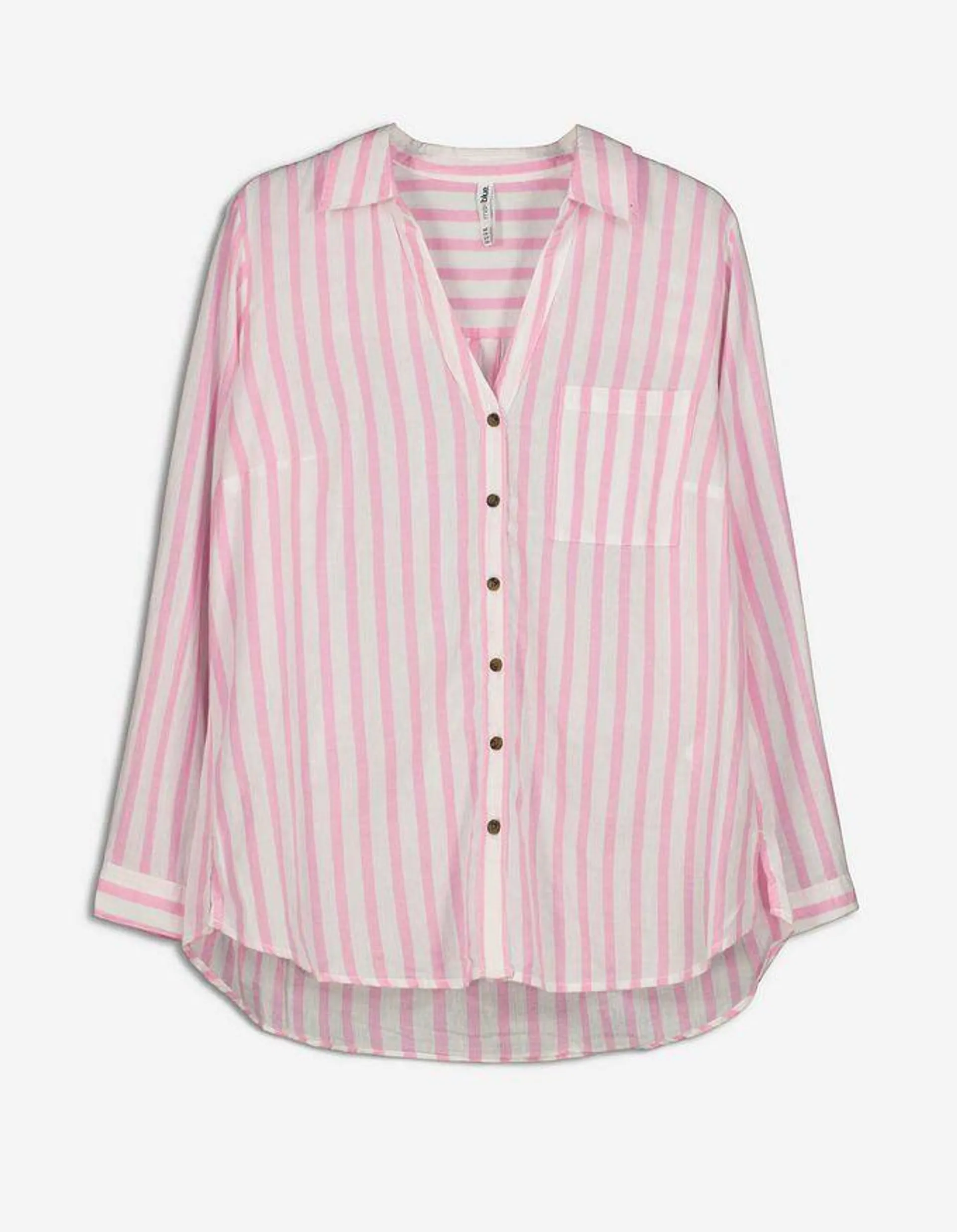 Camicia blusata - Cotone