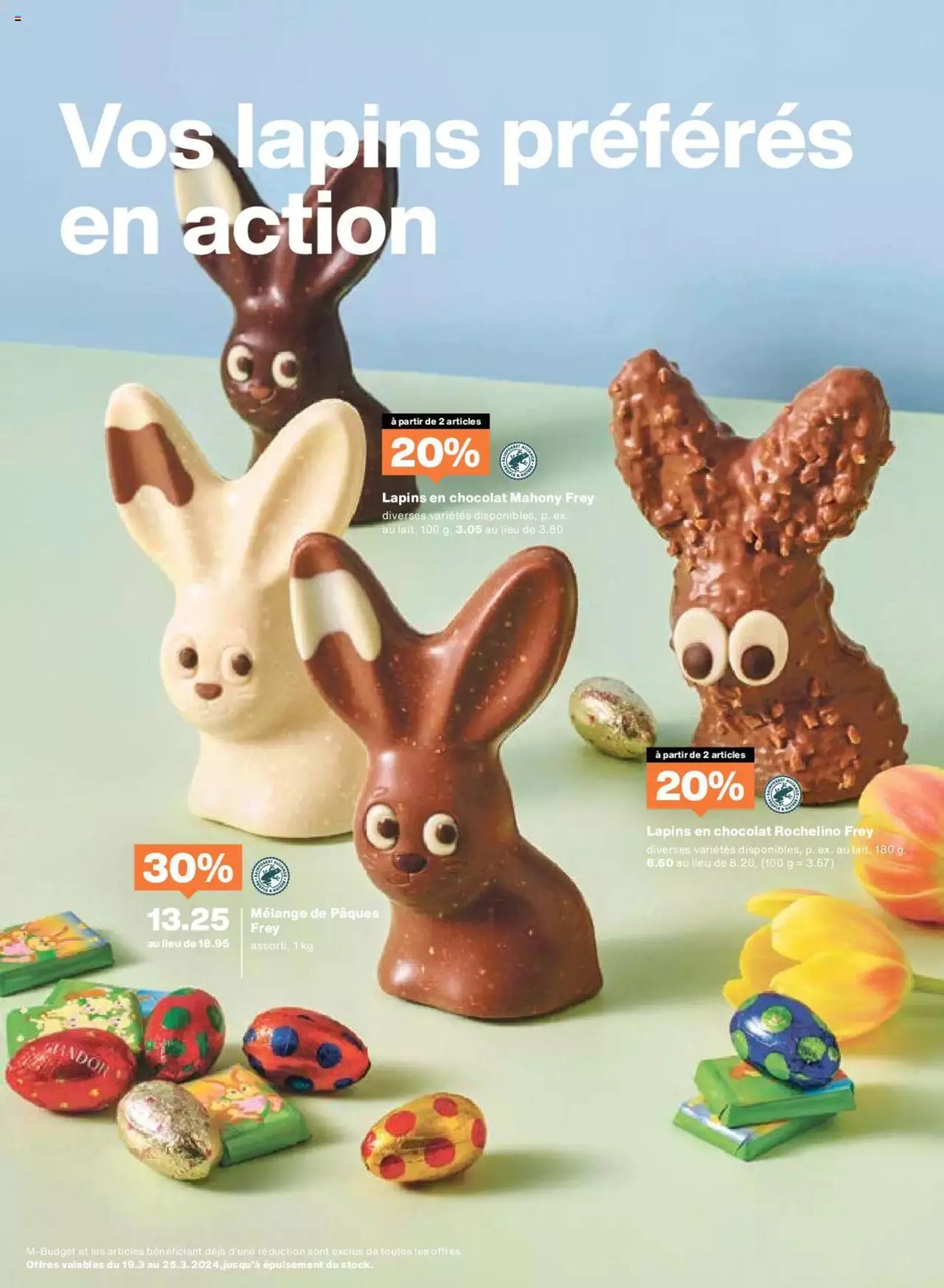 Migros Aktionen von 19. März bis 25. März 2024 - Prospekt seite  16