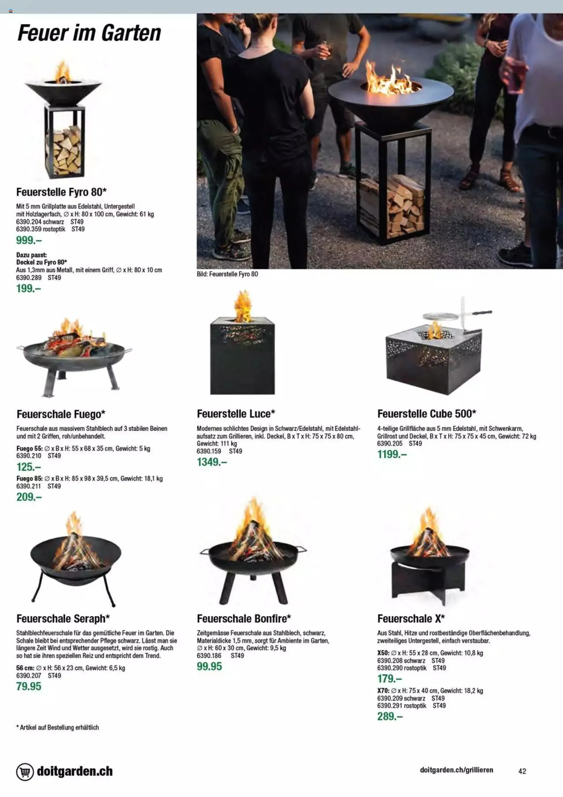 DO IT+GARDEN MIGROS - Grill von 13. Februar bis 31. Dezember 2023 - Prospekt seite  42
