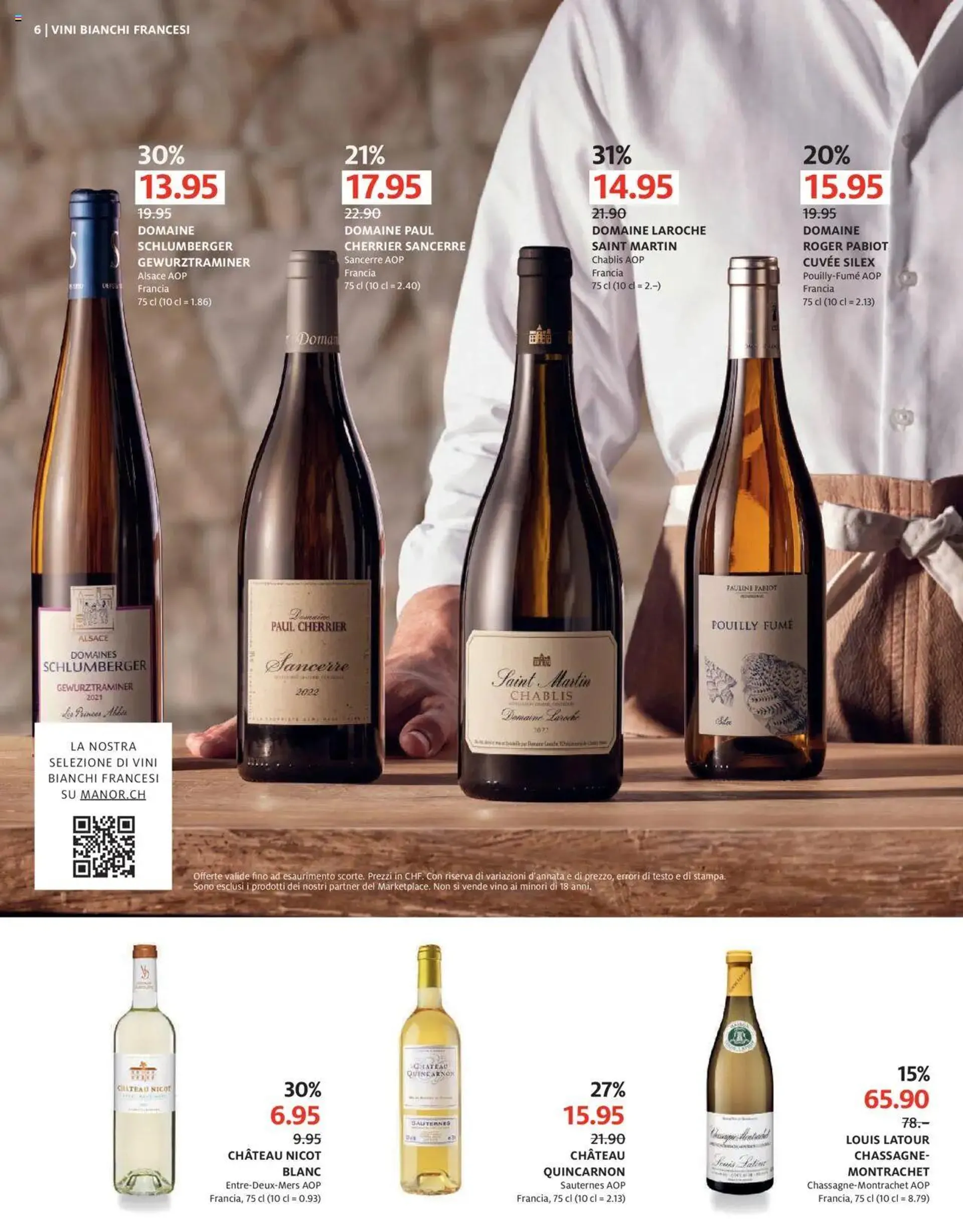 Manor Catalogo dei vini von 8. September bis 6. Oktober 2024 - Prospekt seite  6