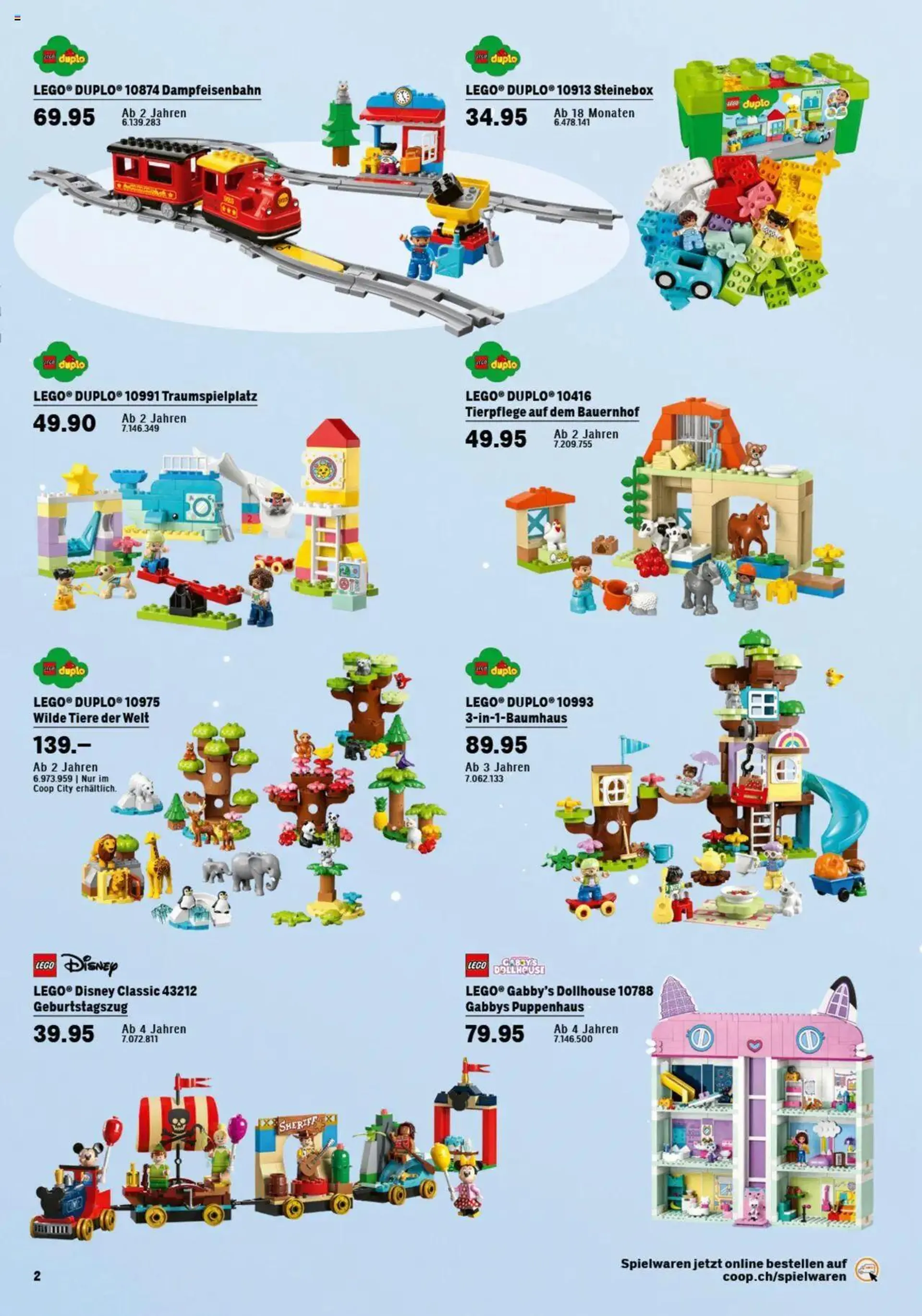 Coop City Aktionen Magische Geschenkideen von 14. Oktober bis 31. Dezember 2024 - Prospekt seite  4