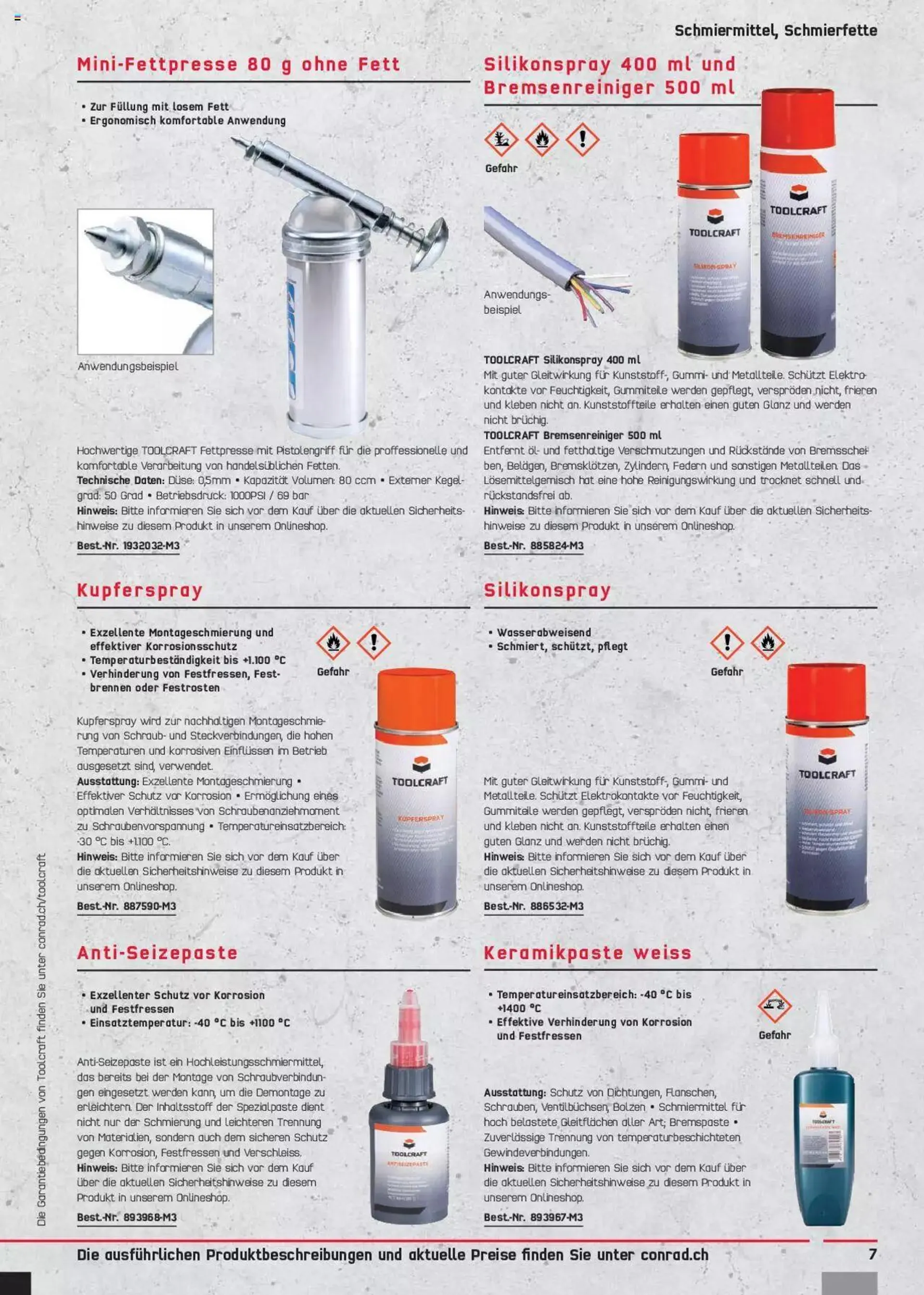 Conrad - Toolcraft News von 27. Januar bis 31. Dezember 2024 - Prospekt seite  7