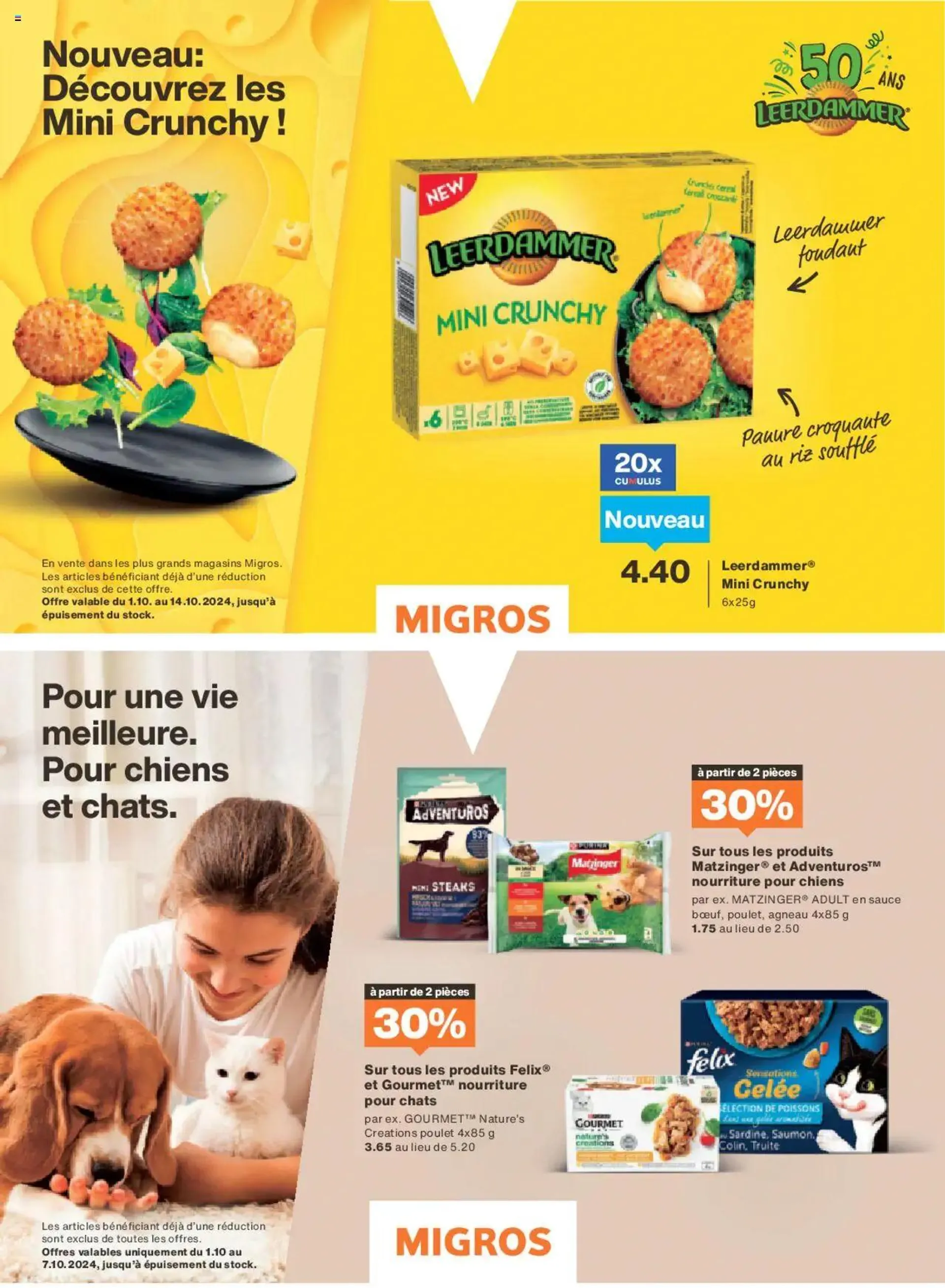 Migros - Magazin FR von 30. September bis 6. Oktober 2024 - Prospekt seite  42