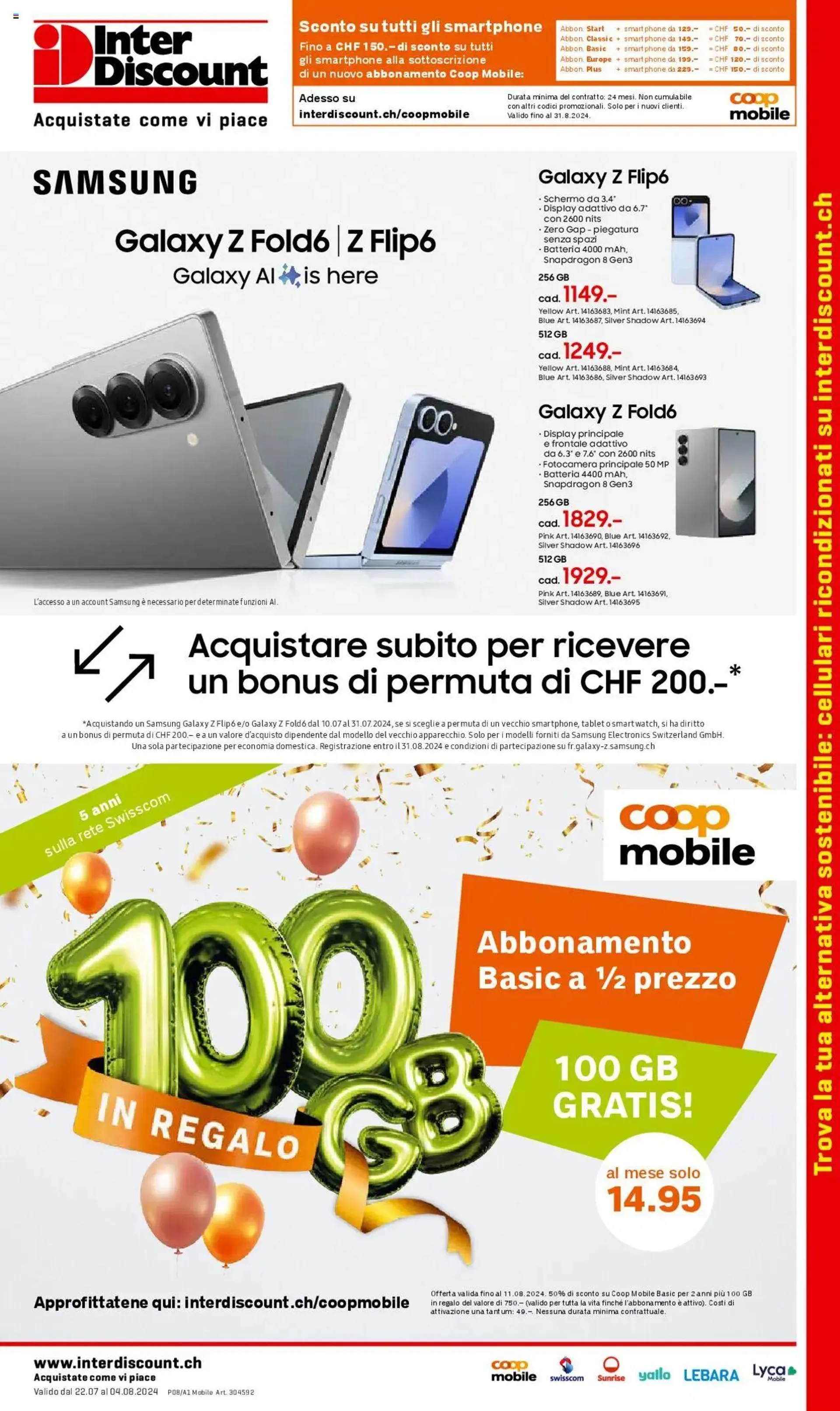 Interdiscount Prospetto - Mobile - 0