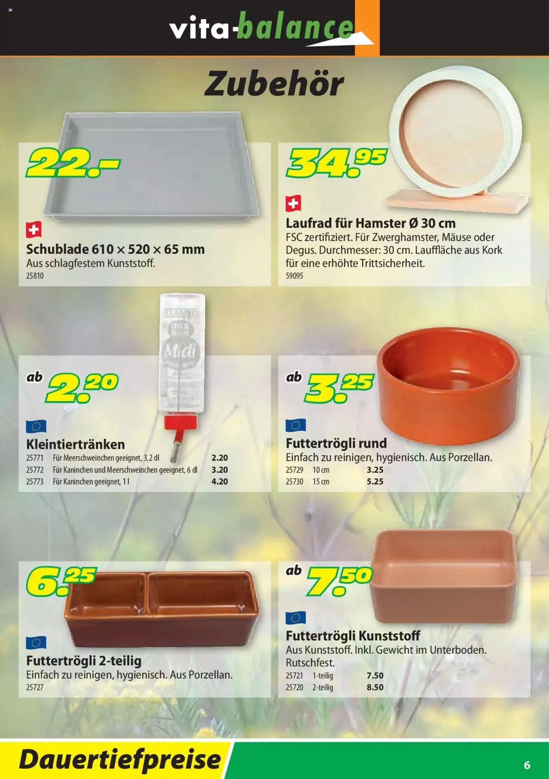 Landi - Nager & Kaninchen 2022 von 12. Januar bis 31. Dezember 2023 - Prospekt seite  6