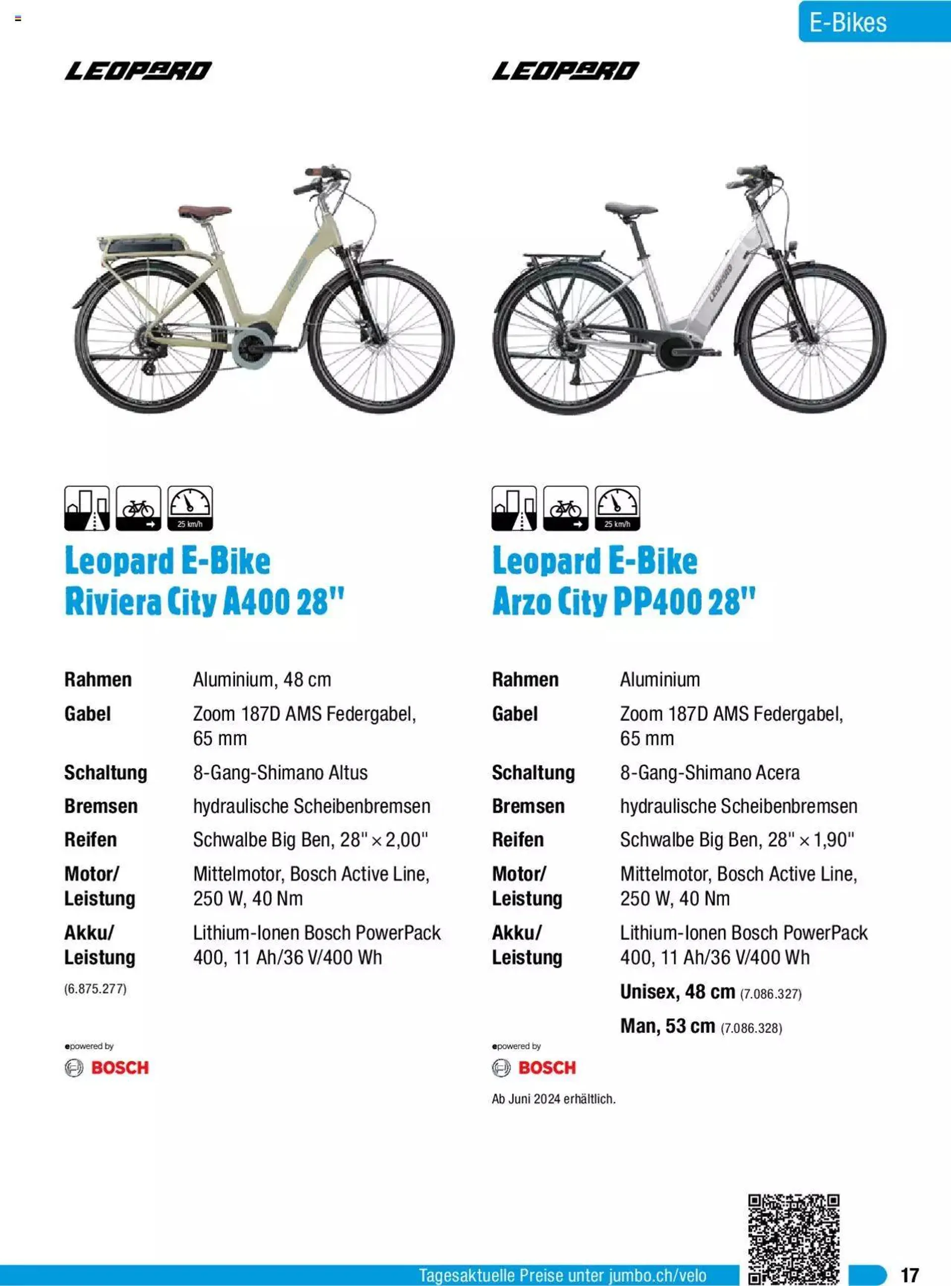 Jumbo Aktionen Dein Velo 2024 von 29. Januar bis 31. Dezember 2024 - Prospekt seite  17