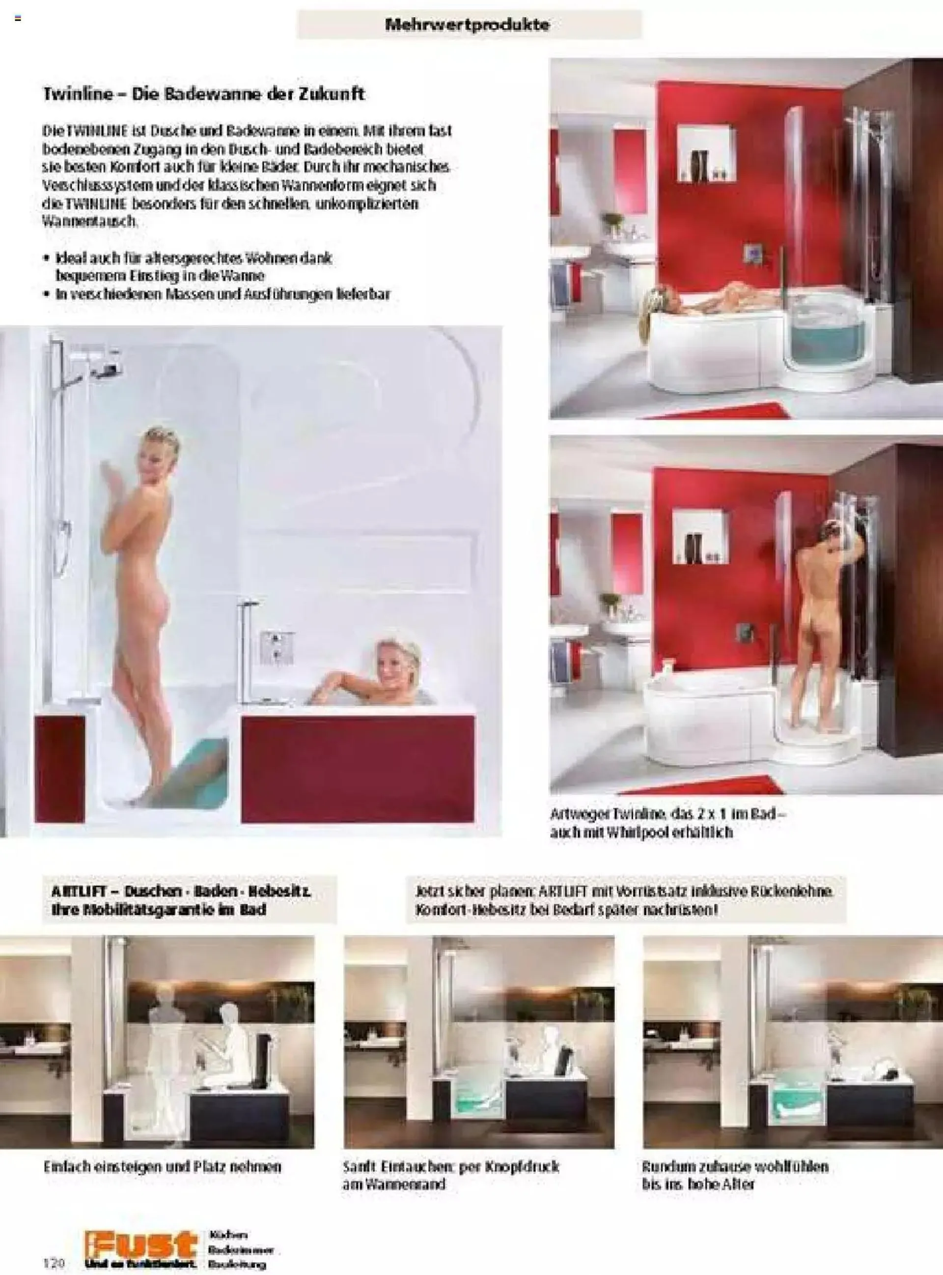 Fust Badezimmermagazin von 17. April bis 31. Dezember 2023 - Prospekt seite  120