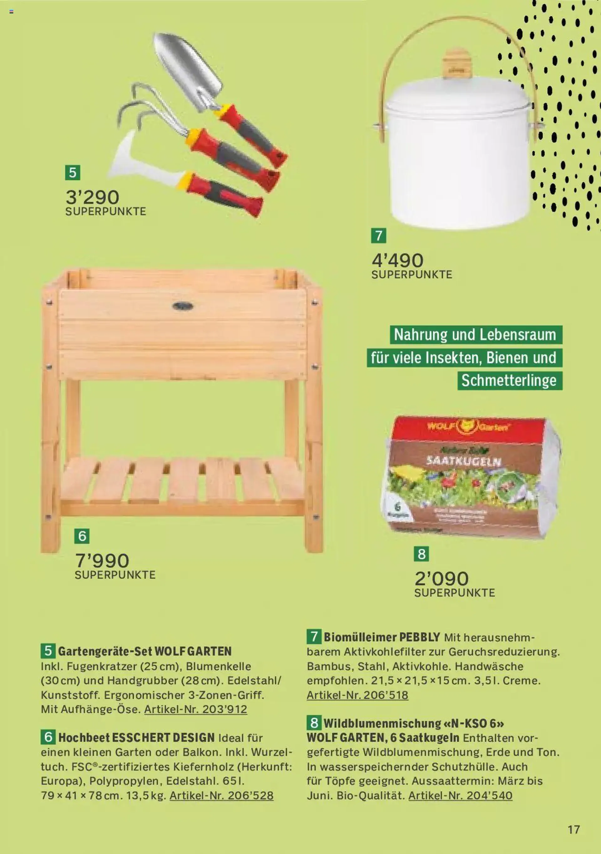 Coop - Pack den Frühling an von 14. Februar bis 31. Dezember 2023 - Prospekt seite  17