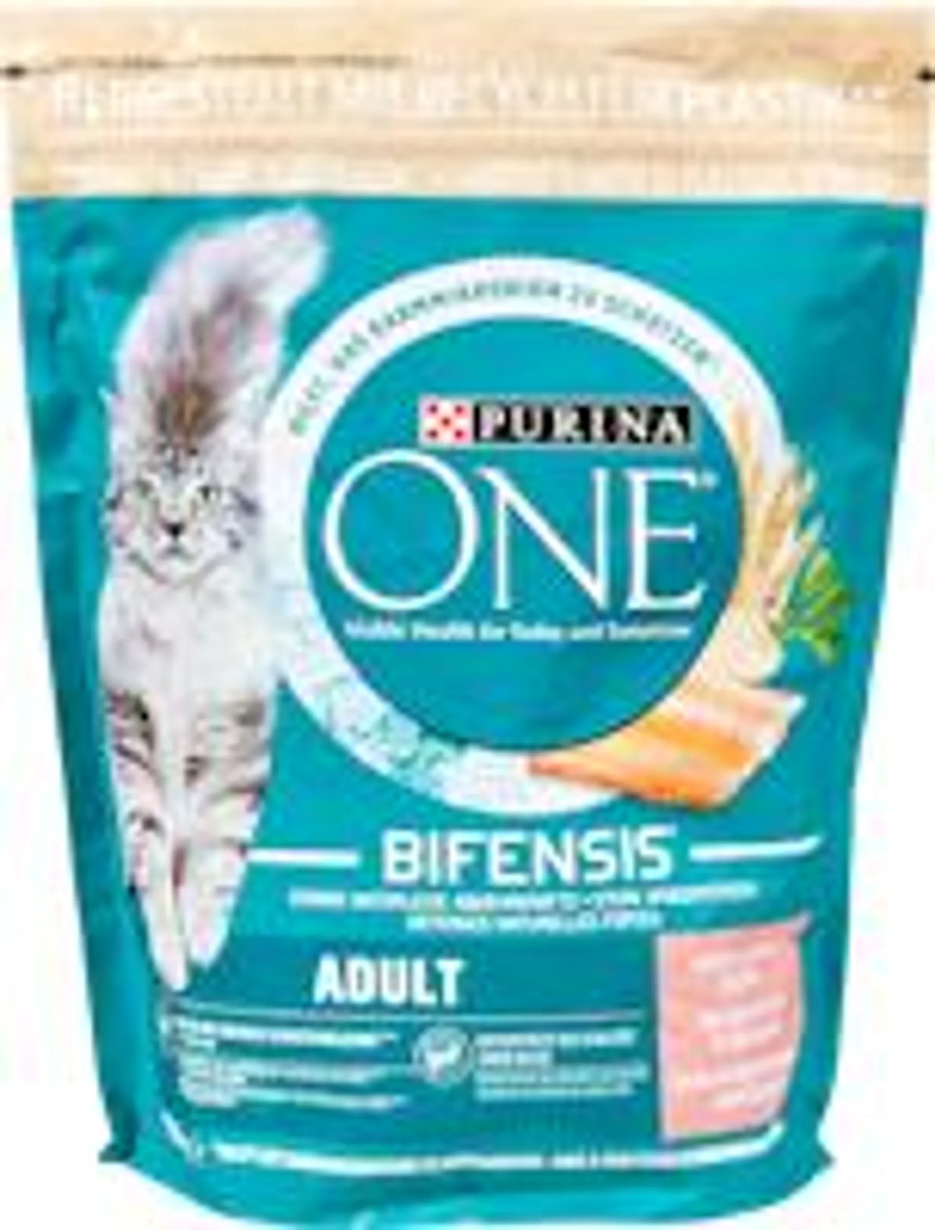 Purina One Adult Katzentrockenfutter Lachs & Vollkorn