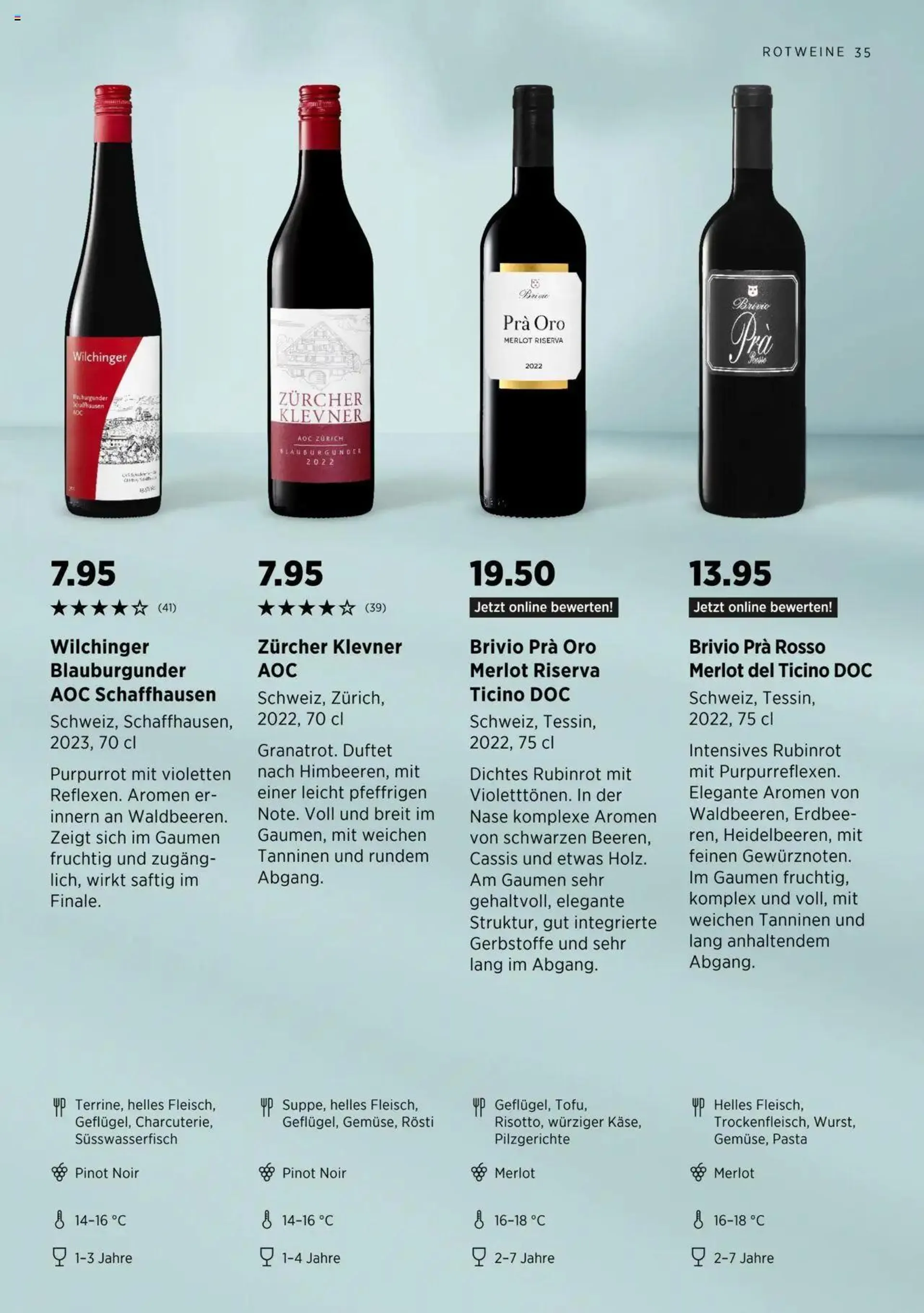 Denner Aktionen Wine Guide 2024/2025 von 11. September bis 31. Dezember 2024 - Prospekt seite  35