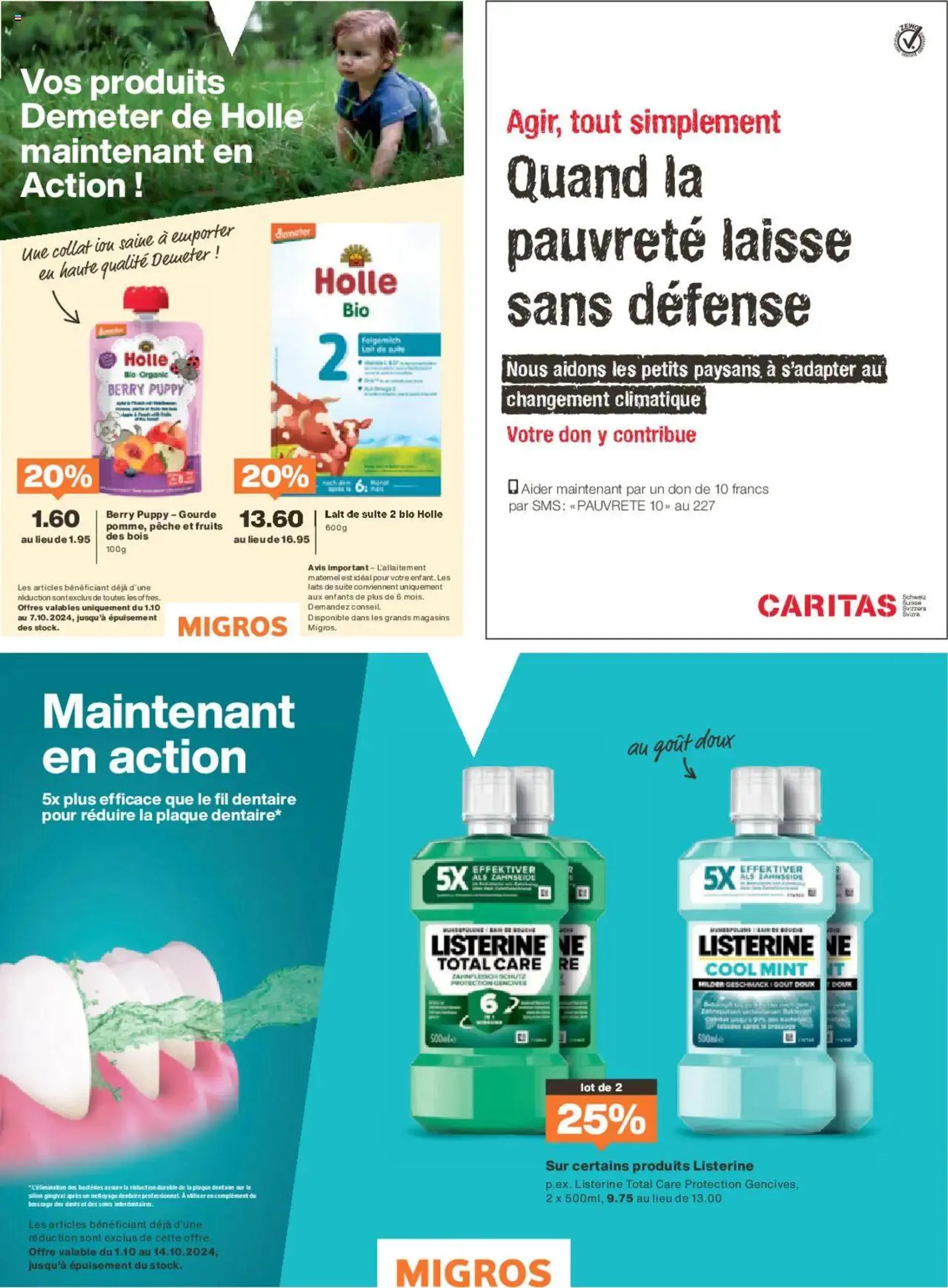 Migros - Magazin FR von 30. September bis 6. Oktober 2024 - Prospekt seite  22